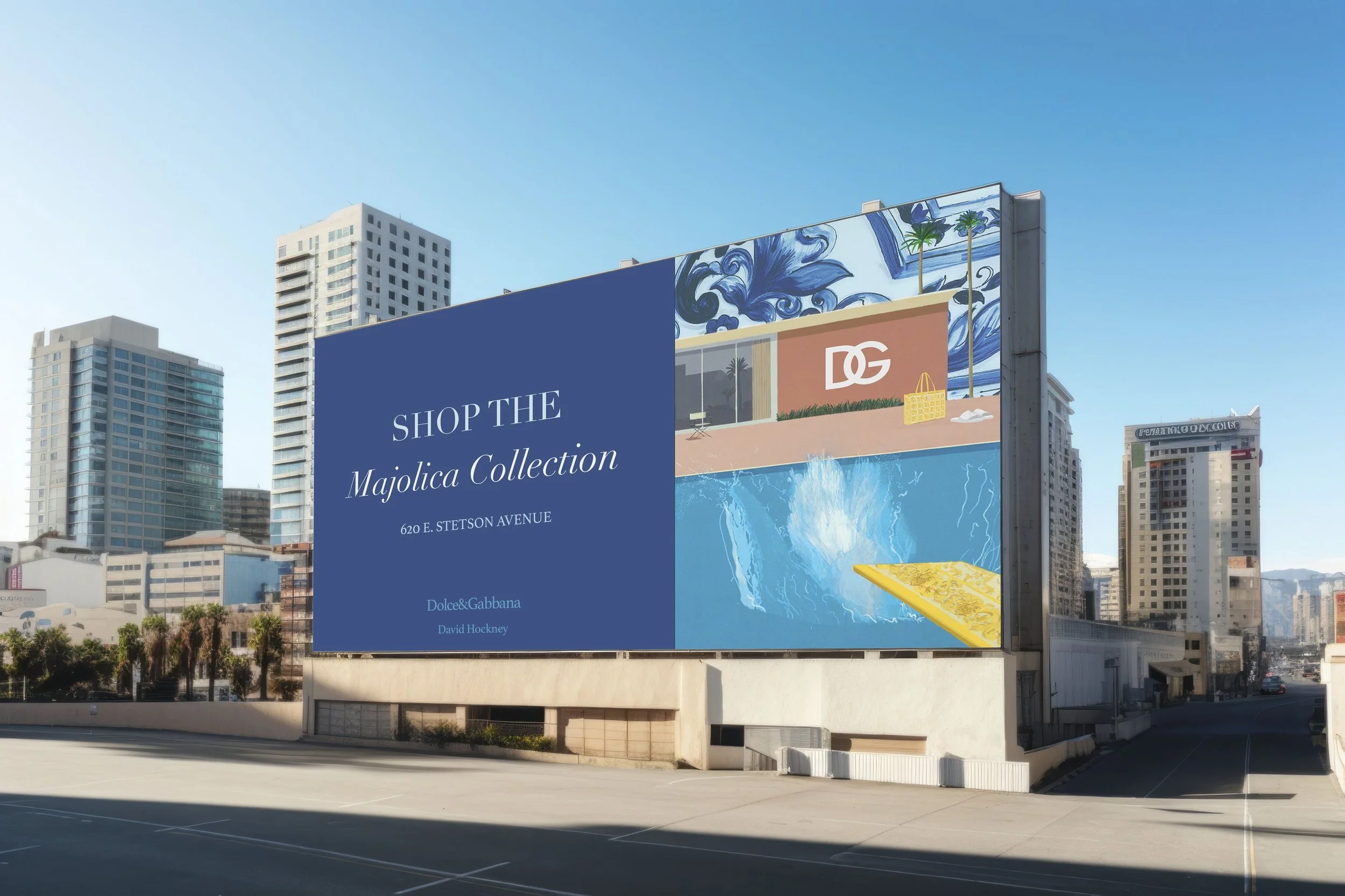 D&G x David Hockney  |  Ad Campaign 