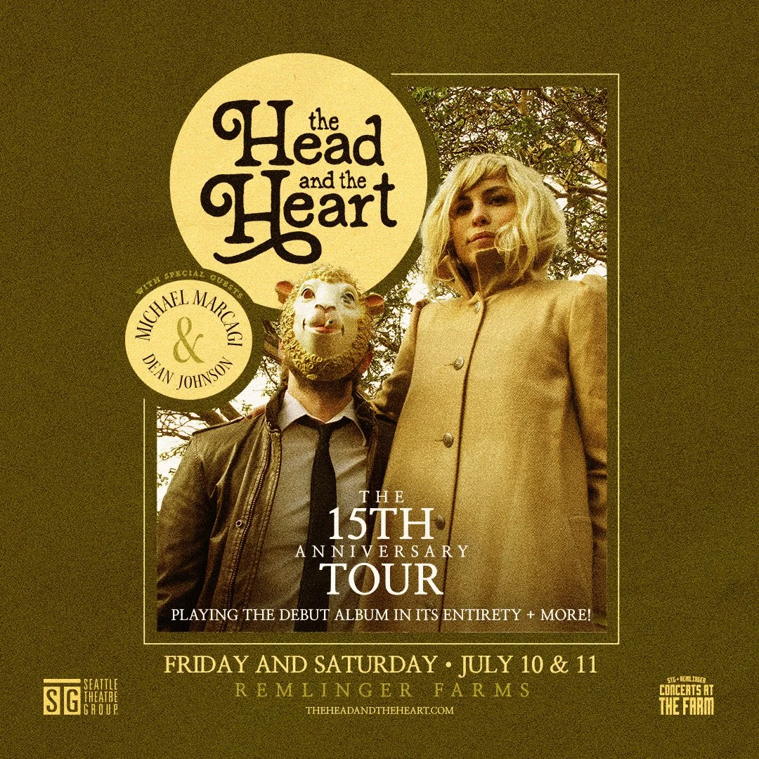 15th Anniversary Tour: The Head and the Heart&nbsp;- STG + Remlinger Concerts at the Farm