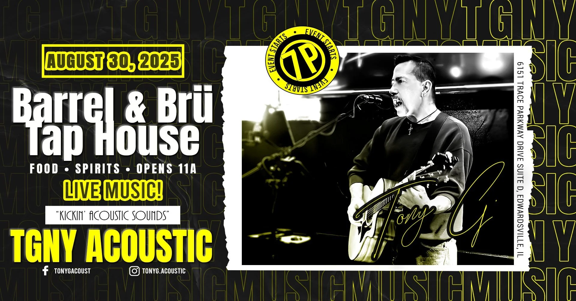 Live Music with Tony G Acoustic