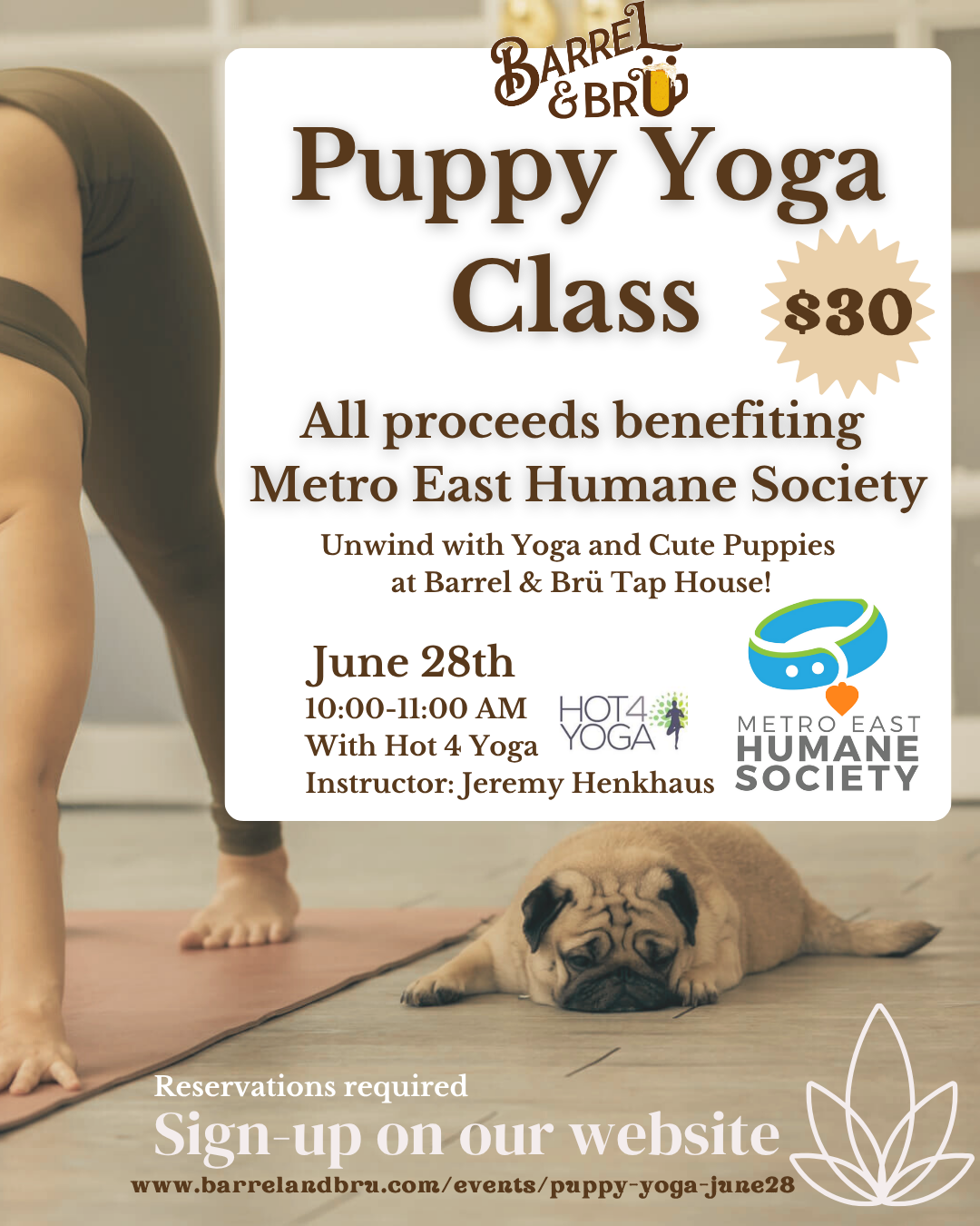 Puppy Yoga