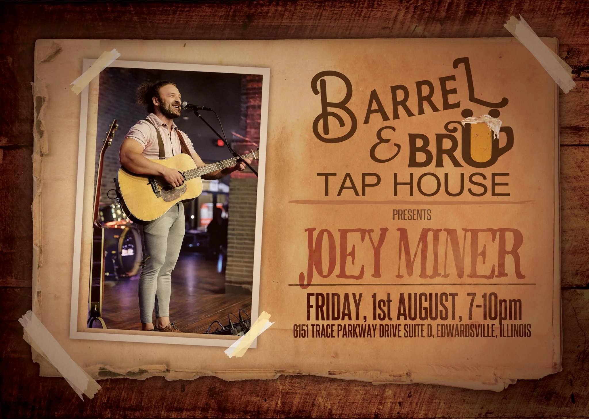 Live Music with Joey Miner from the Well Hungarians