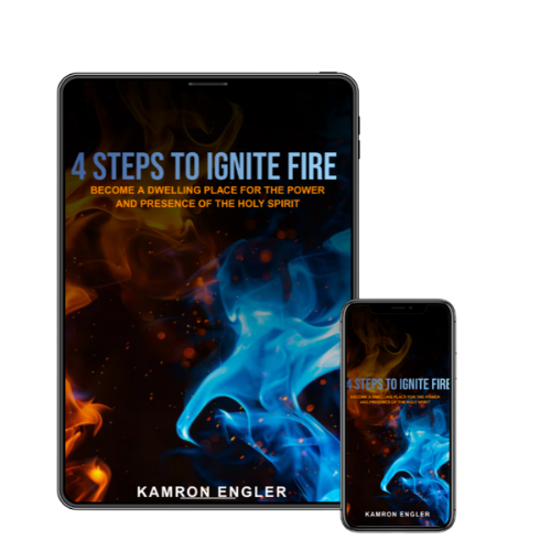 Four Steps to Ignite Fire ebook on a tablet and phone