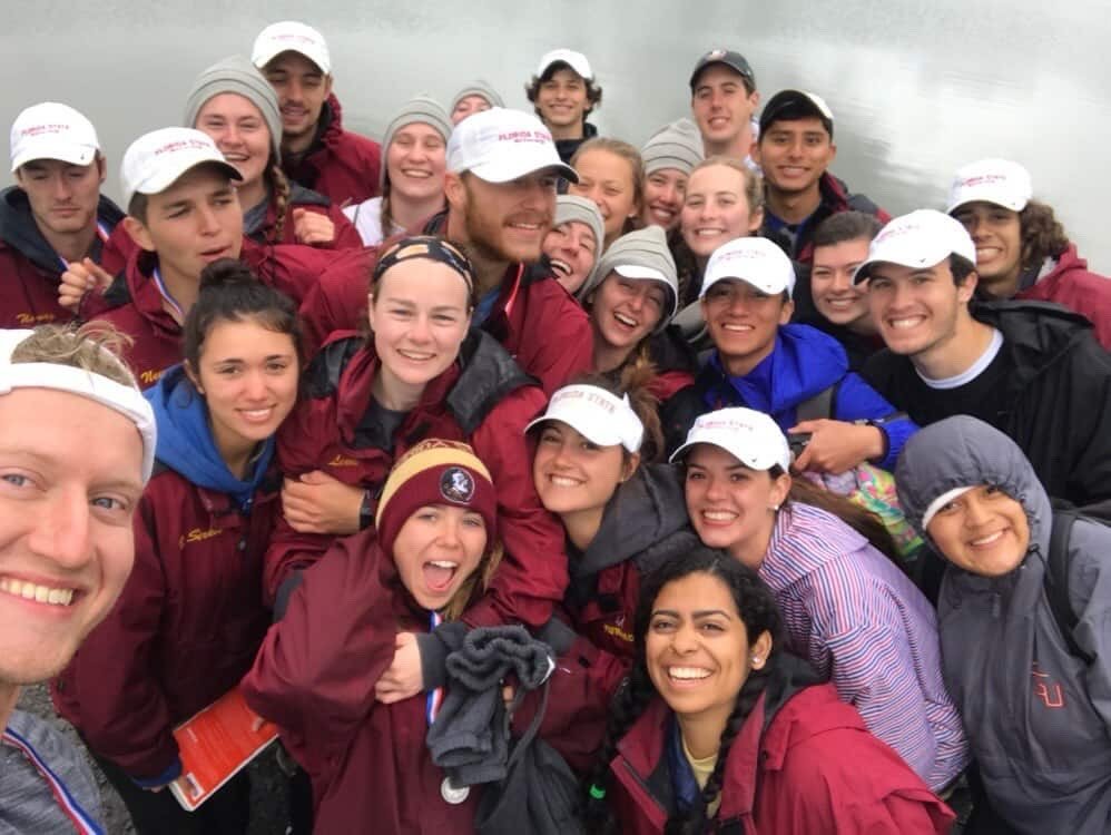 We love our alum💛❤️ Row Noles😊