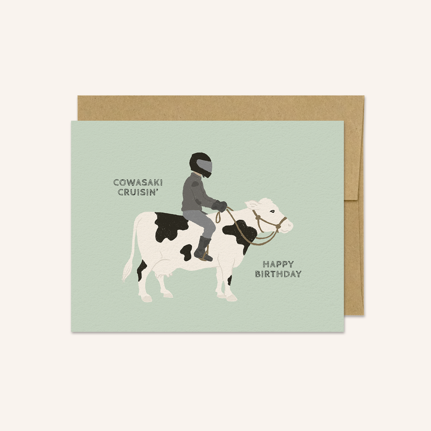 Cowasaki Birthday Card