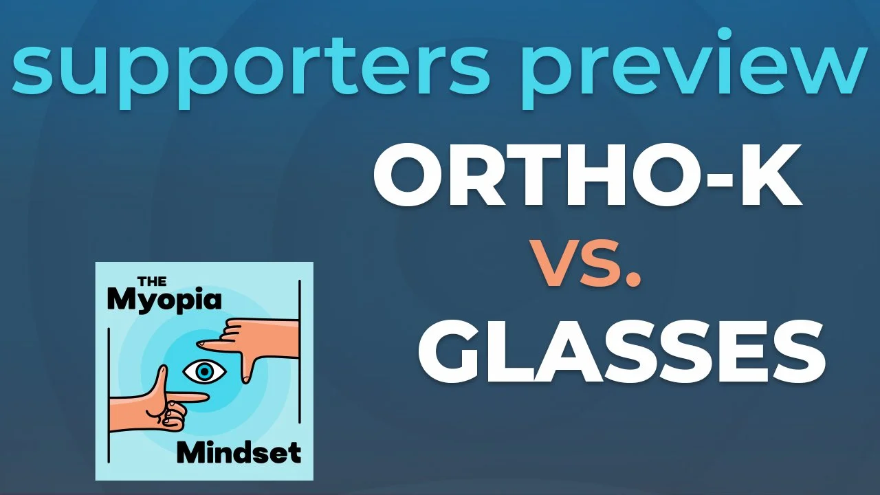 SUPPORTER PREVIEW - The Hidden Benefit of Ortho-K Nobody Talks About: Productivity episode artwork