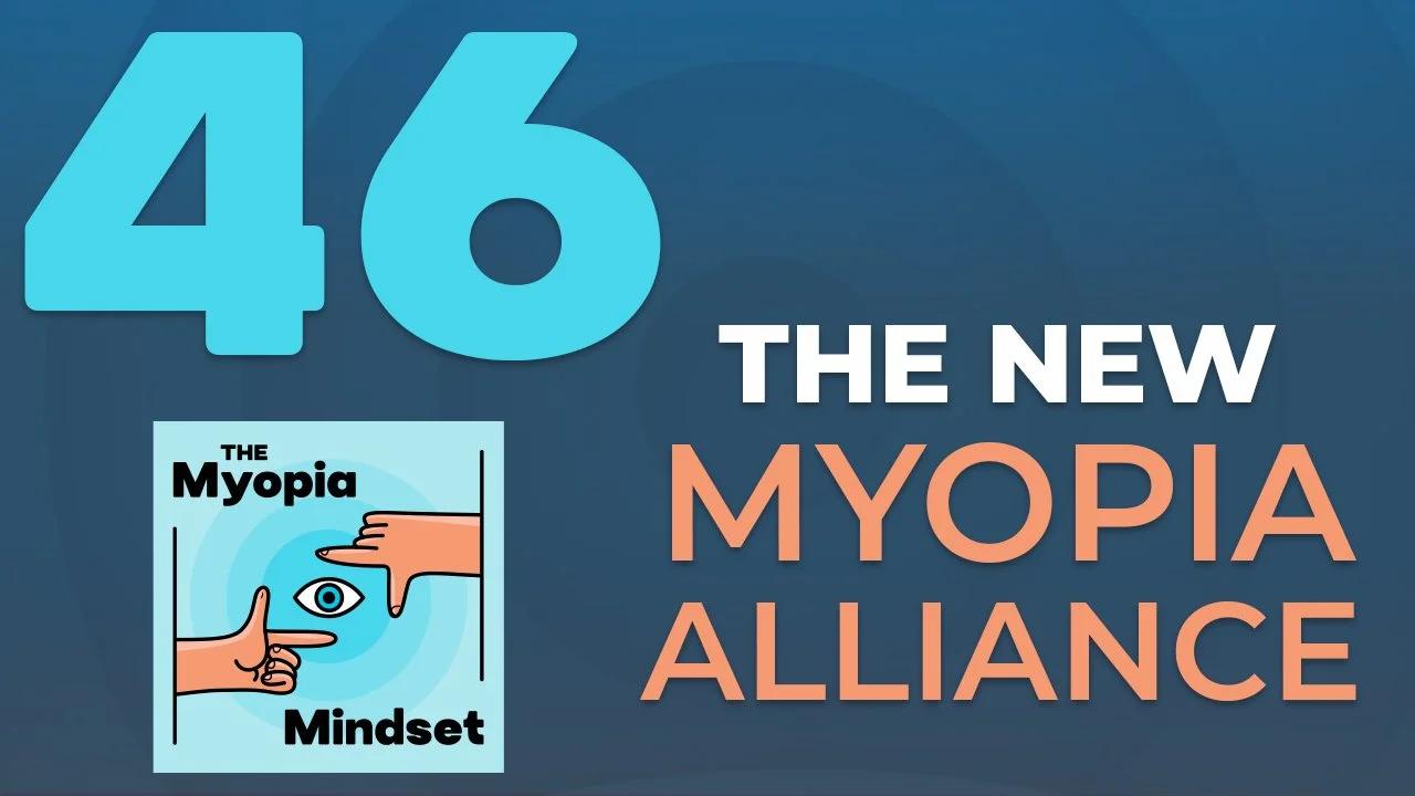 Episode 46 - Optometry x Ophthalmology: The New Alliance in Myopia Management | Drs. Chapman & Baartman episode artwork