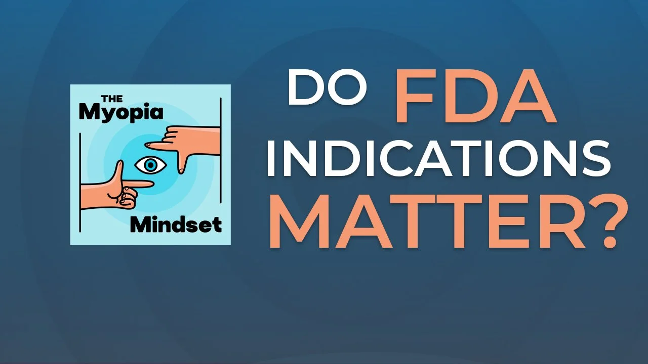 SUPPORTER PREVIEW - Do FDA Indications Actually Matter For Myopia Management? episode artwork