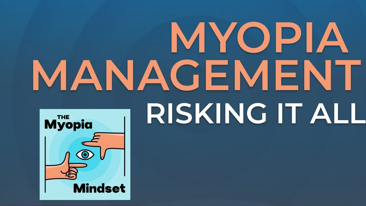 SUPPORTERS PREVIEW - Risking It All For Myopia Management episode artwork