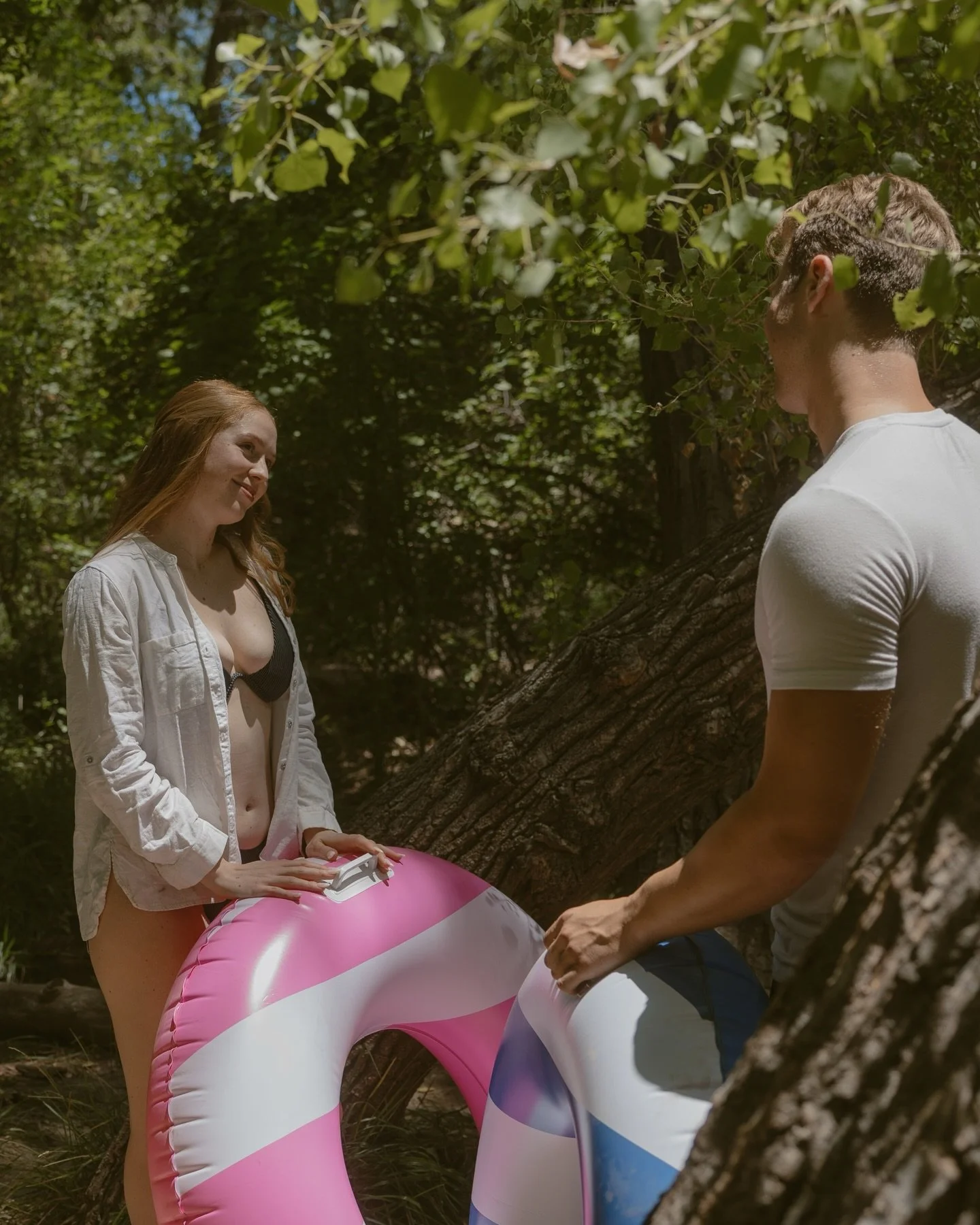 Daydreaming of summer in natures playground