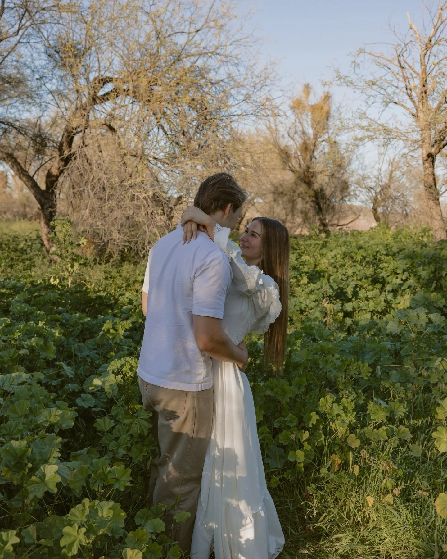 🍀 Figured this was fitting for today
Frolicking through the clovers with Chris and Rachel