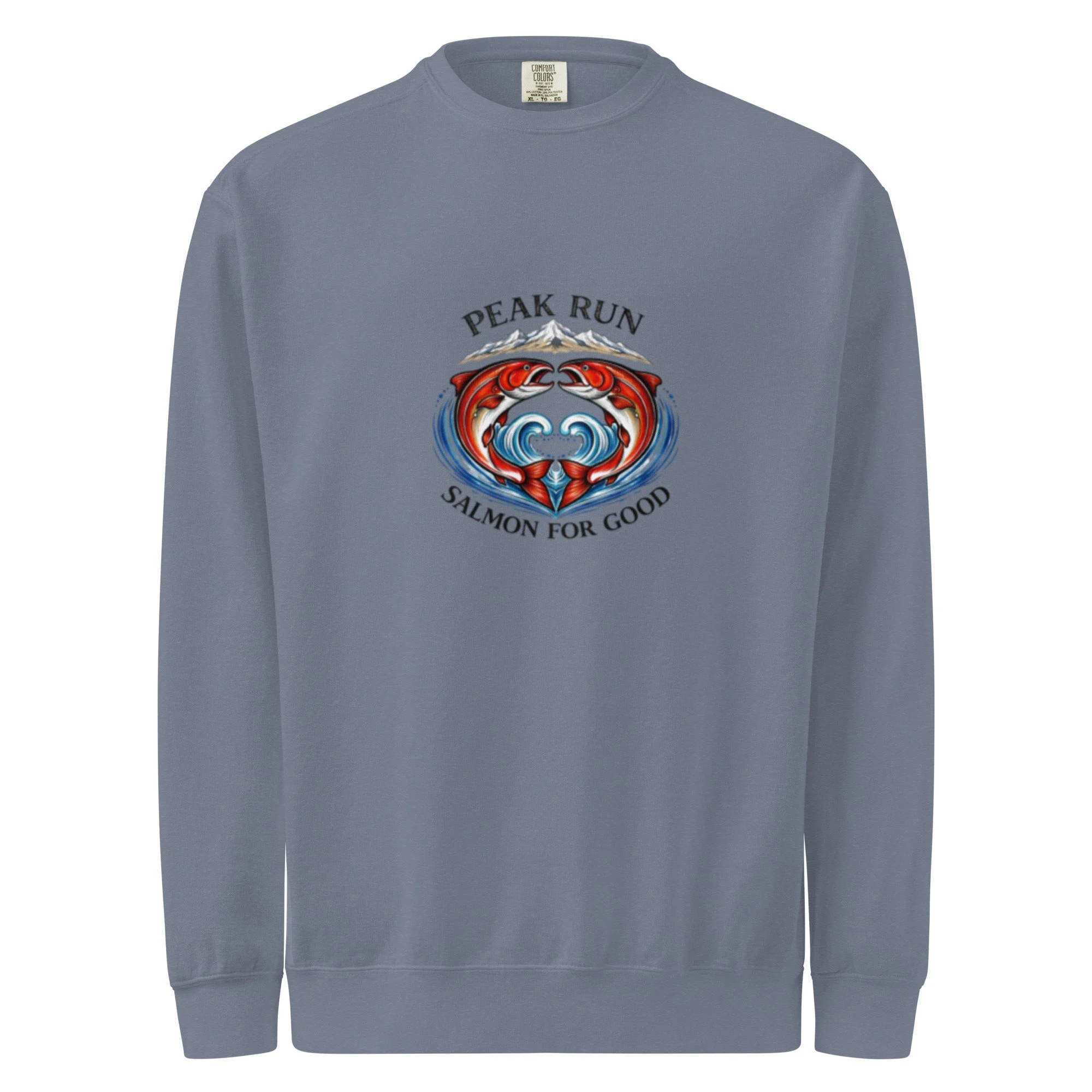 Salmon for Good unisex crewneck