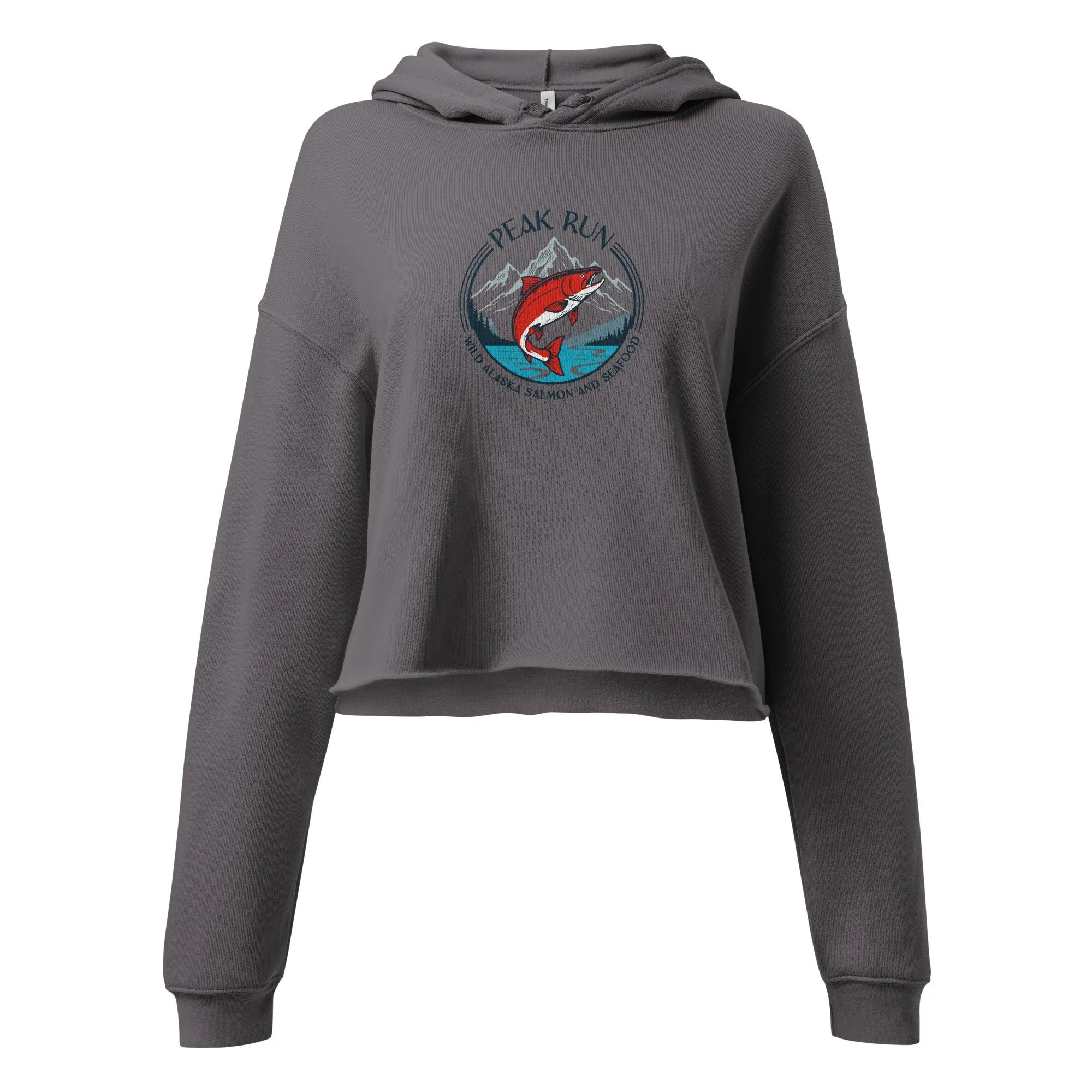 Peak Run Crop Hoodie