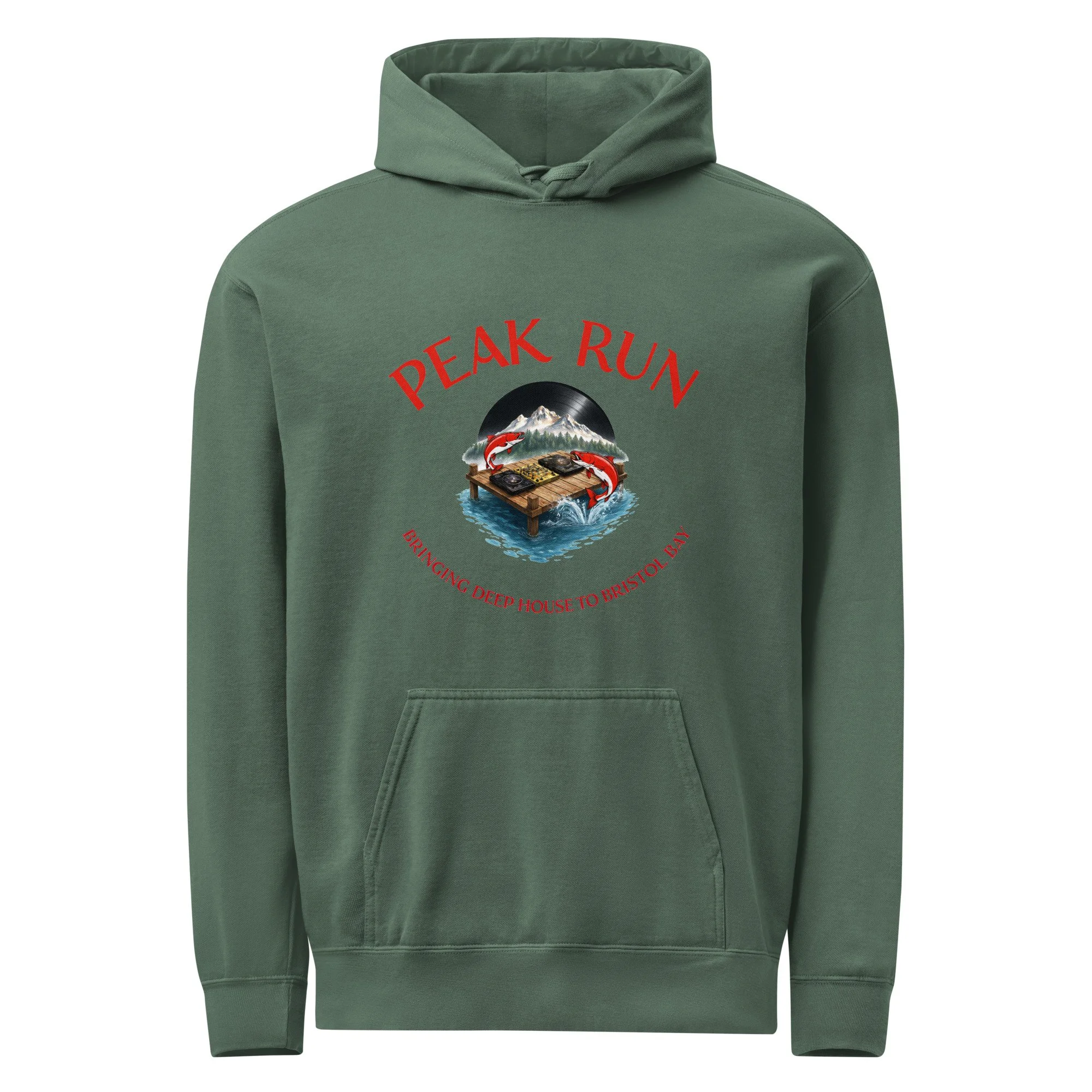Peak Run Deep House unisex hoodie