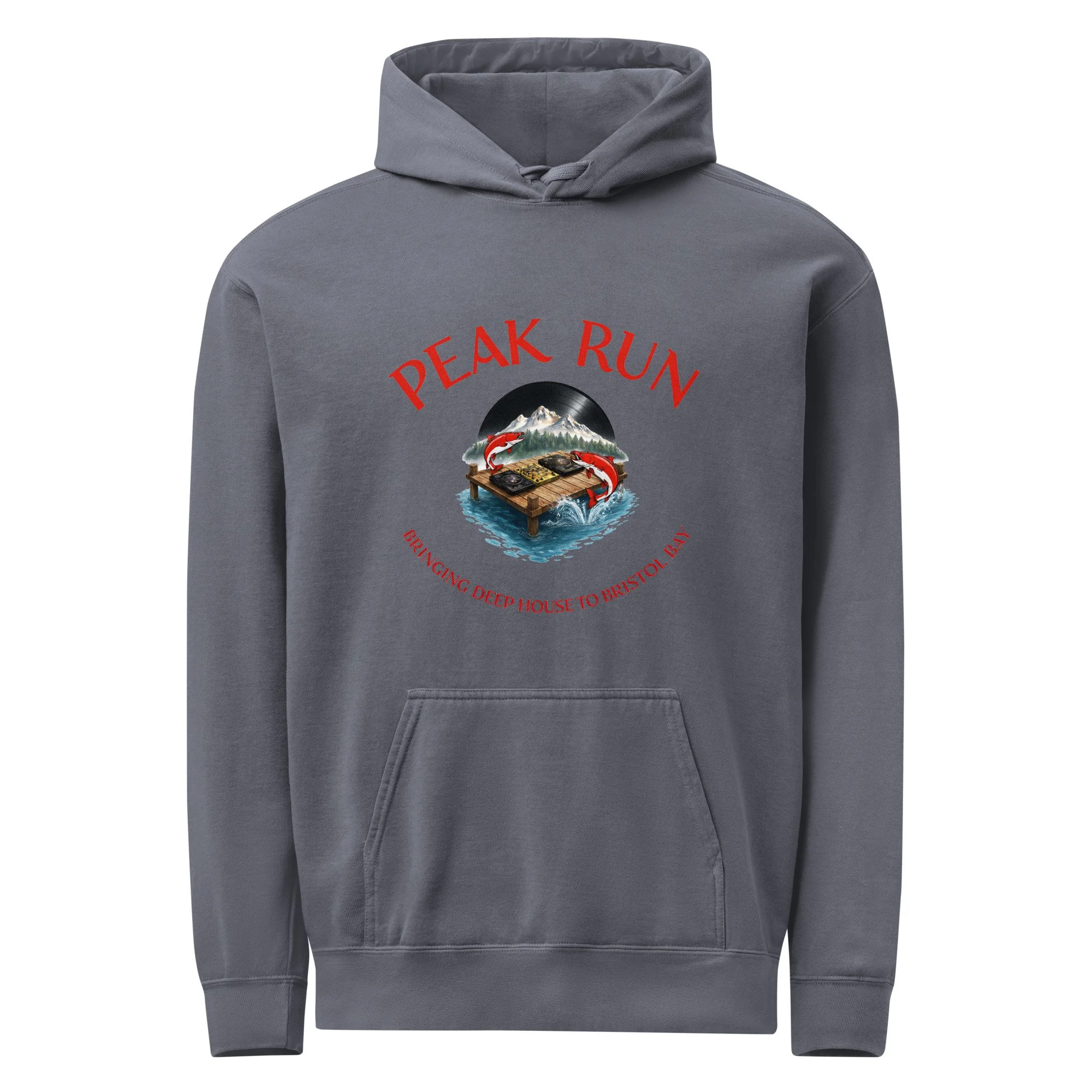 Peak Run Deep House unisex hoodie