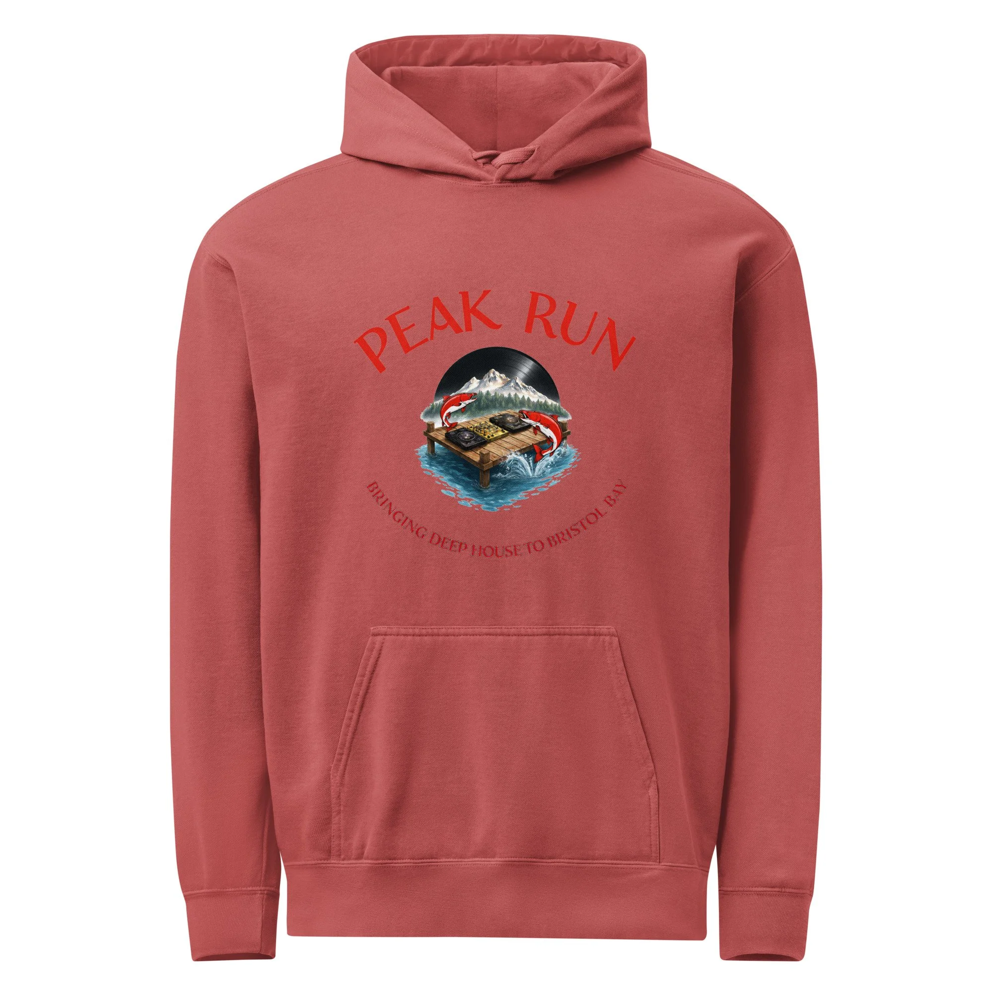 Peak Run Deep House unisex hoodie