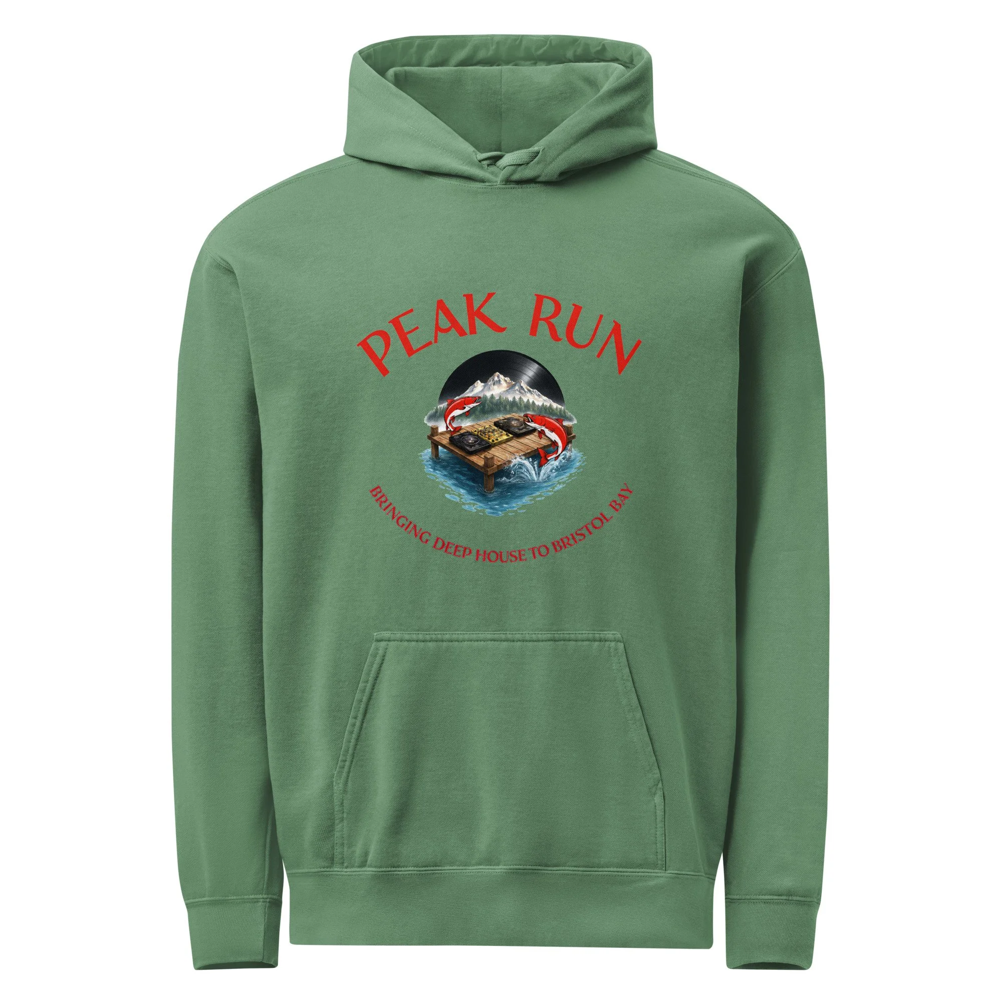 Peak Run Deep House unisex hoodie