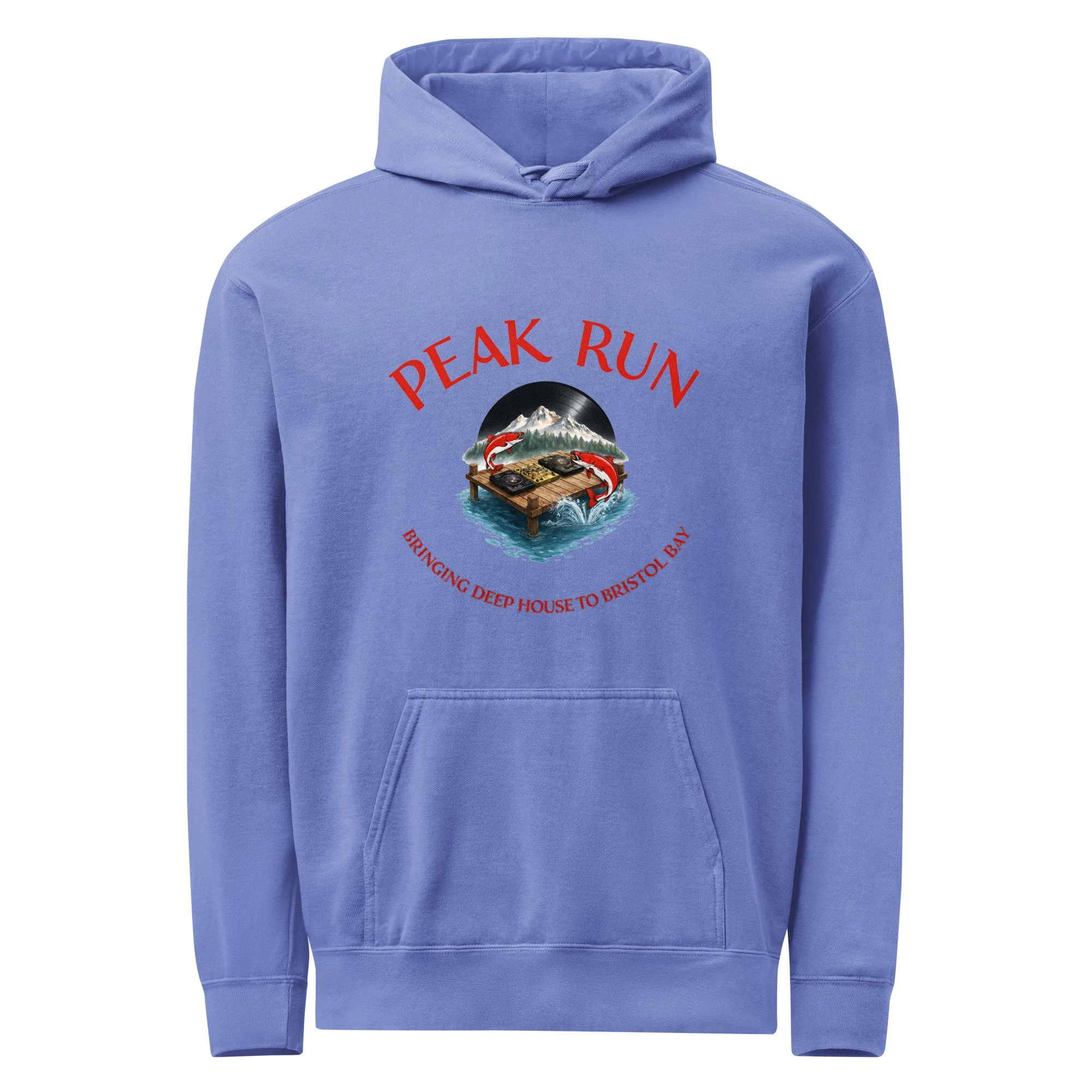 Peak Run Deep House unisex hoodie