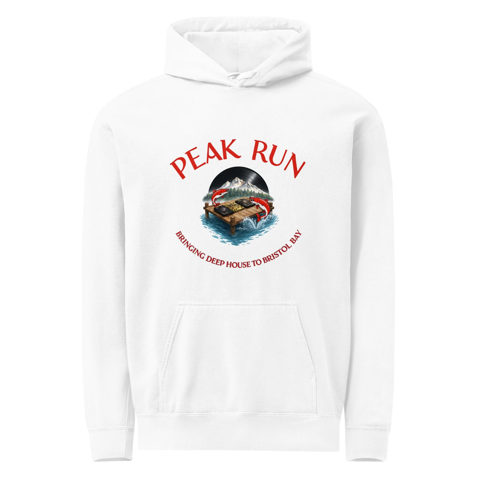 Peak Run Deep House unisex hoodie