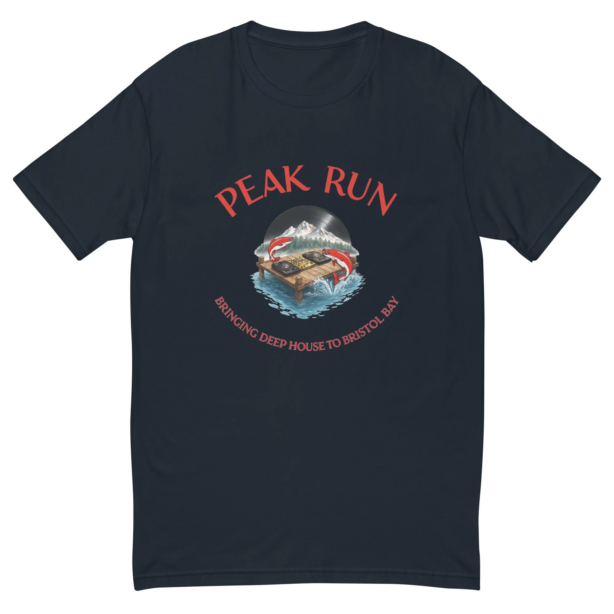 Peak Run Deep House Tee