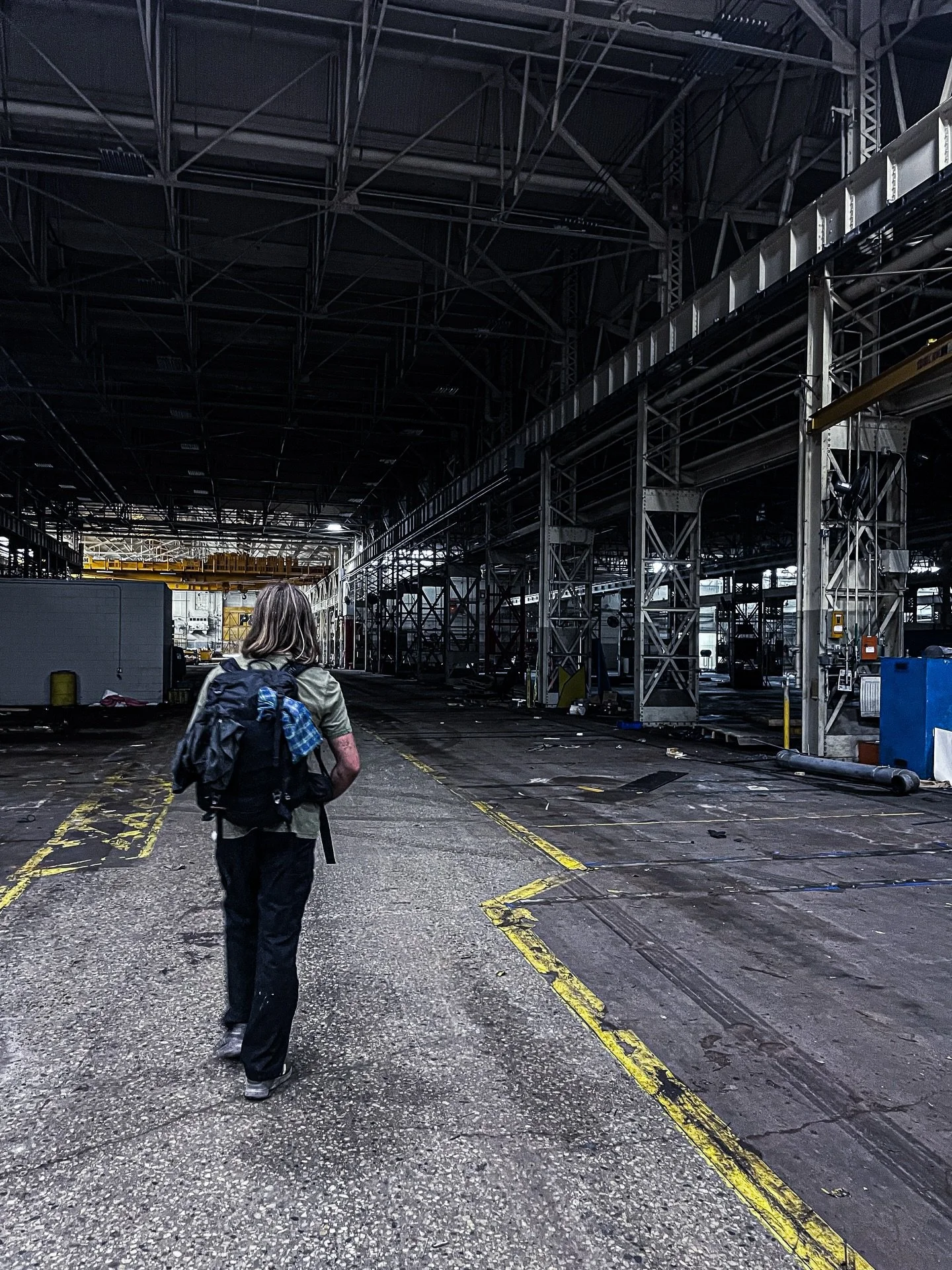 Shortly before getting chased out by security 👮&zwj;♂️