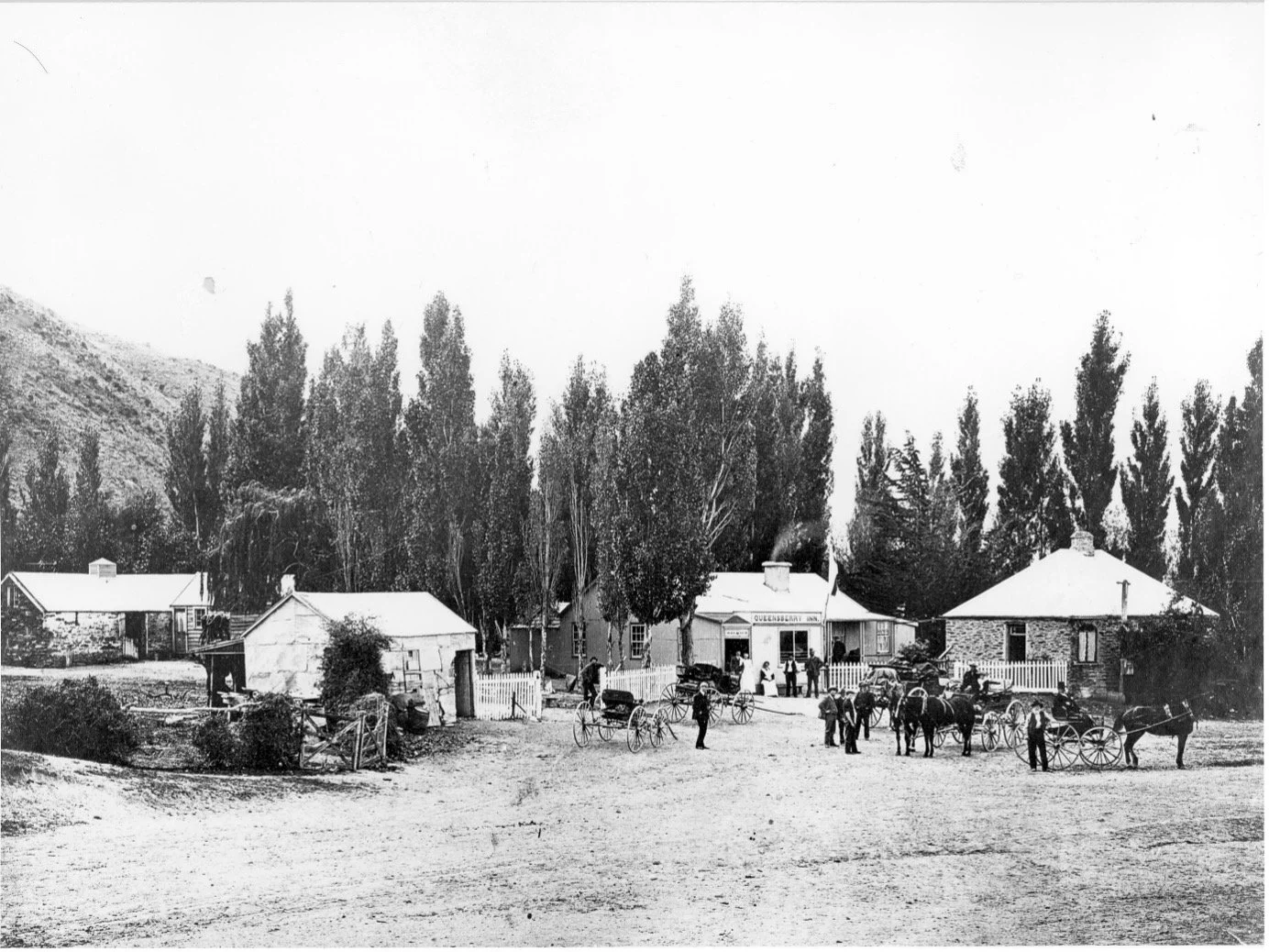 Queensberry Hotel and Post office (1907) #1016.11