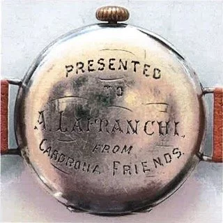 Albert Lafranchi and his Wristwatch