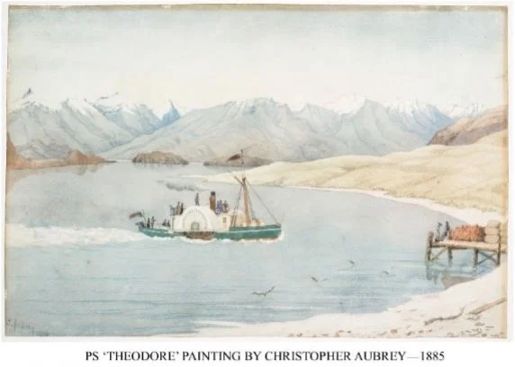 A history of the paddle steamer, the Theodore