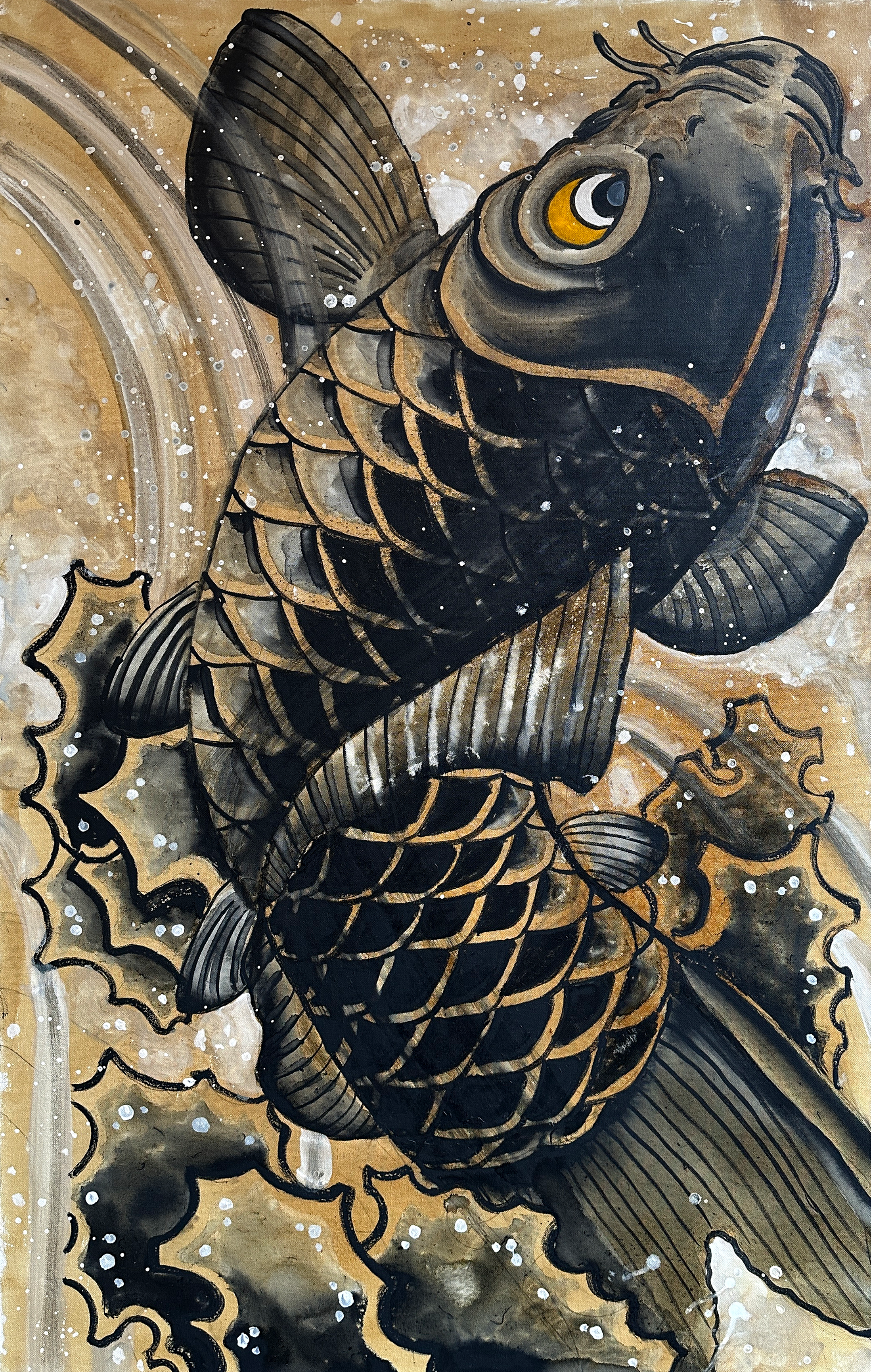 "Black Koi" (2025)