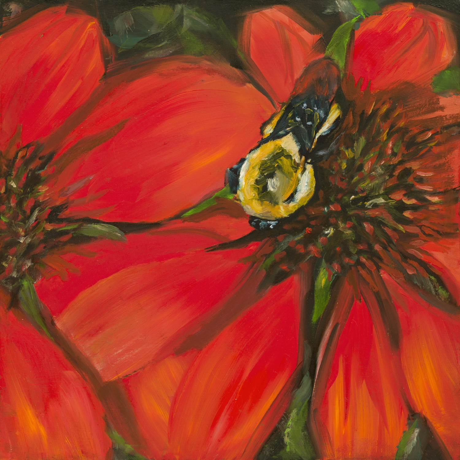 SLEEPY BEE - original