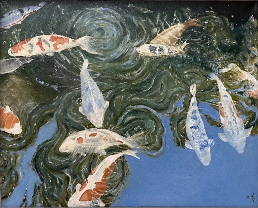 FEELING KOI - 12 X 16 Print
