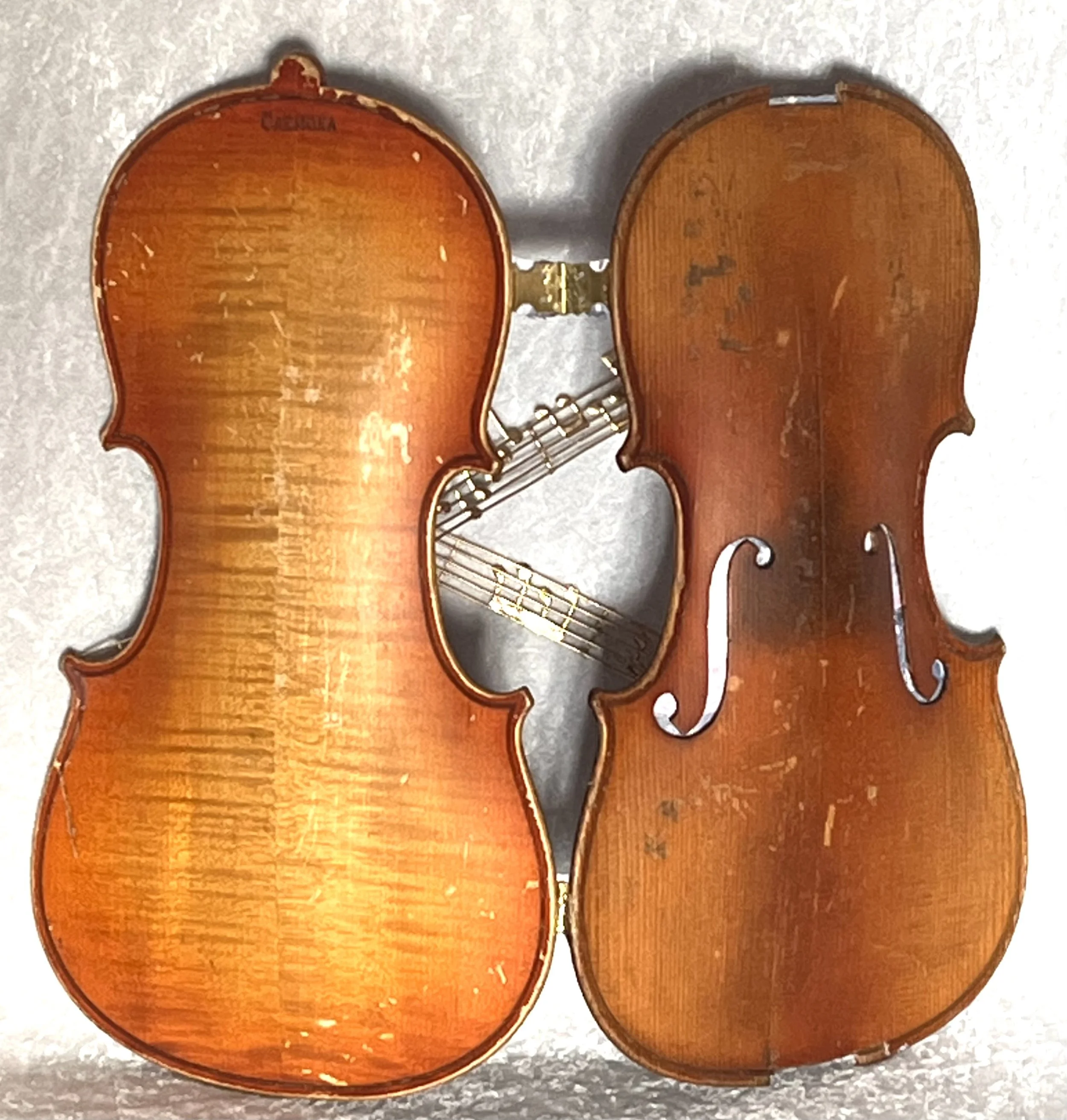 Sound of the Violin (Real Violin) 
13"x 13.5"x 3.5"