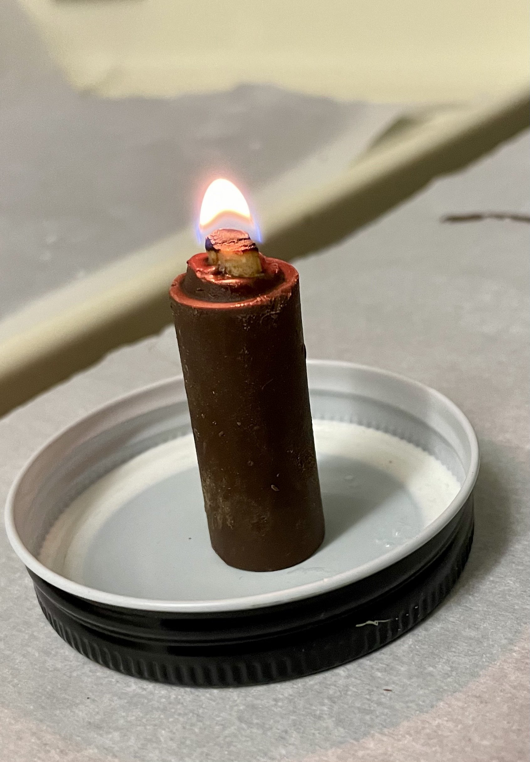 Chocolate Candle