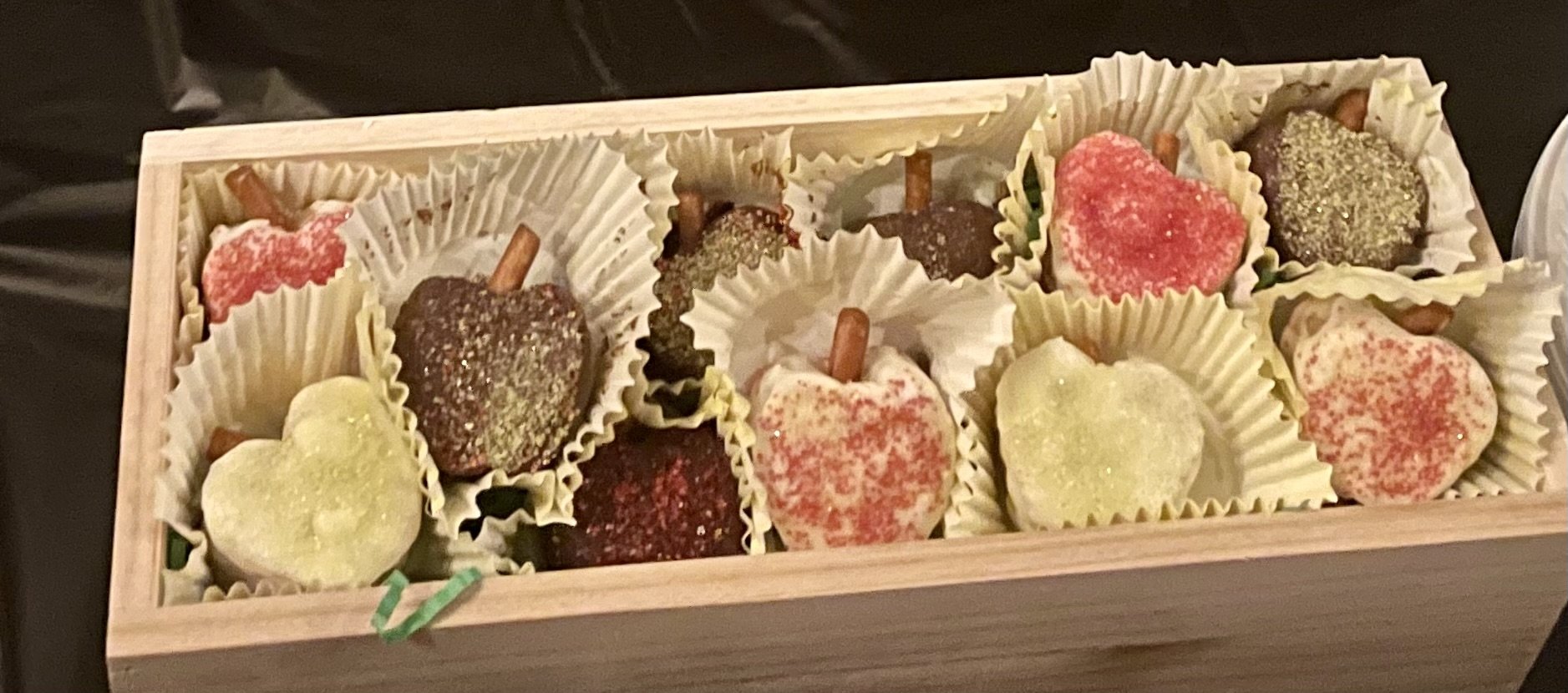 Apple Cake Balls (with or without a stick)