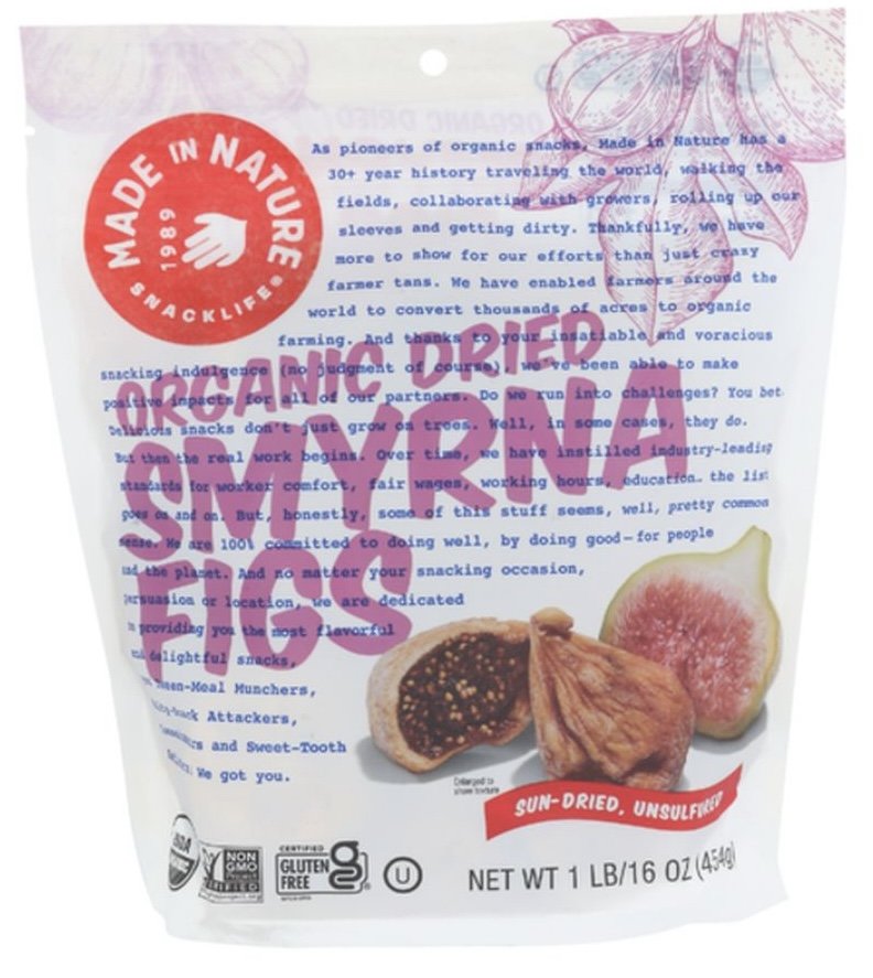 Made In Nature Organic Dried Smyrna Figs