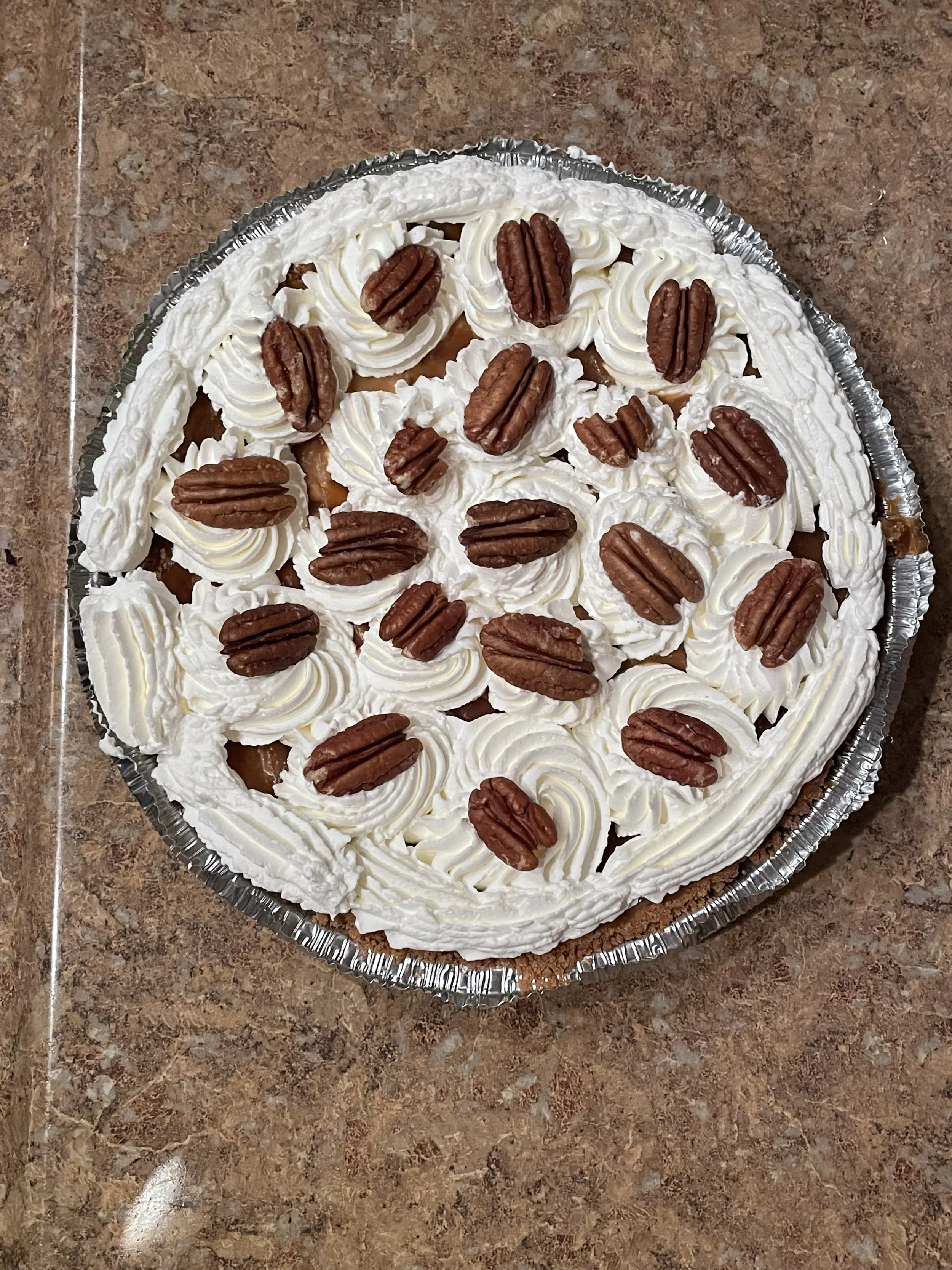 Pareve Caramel Cheesecake
