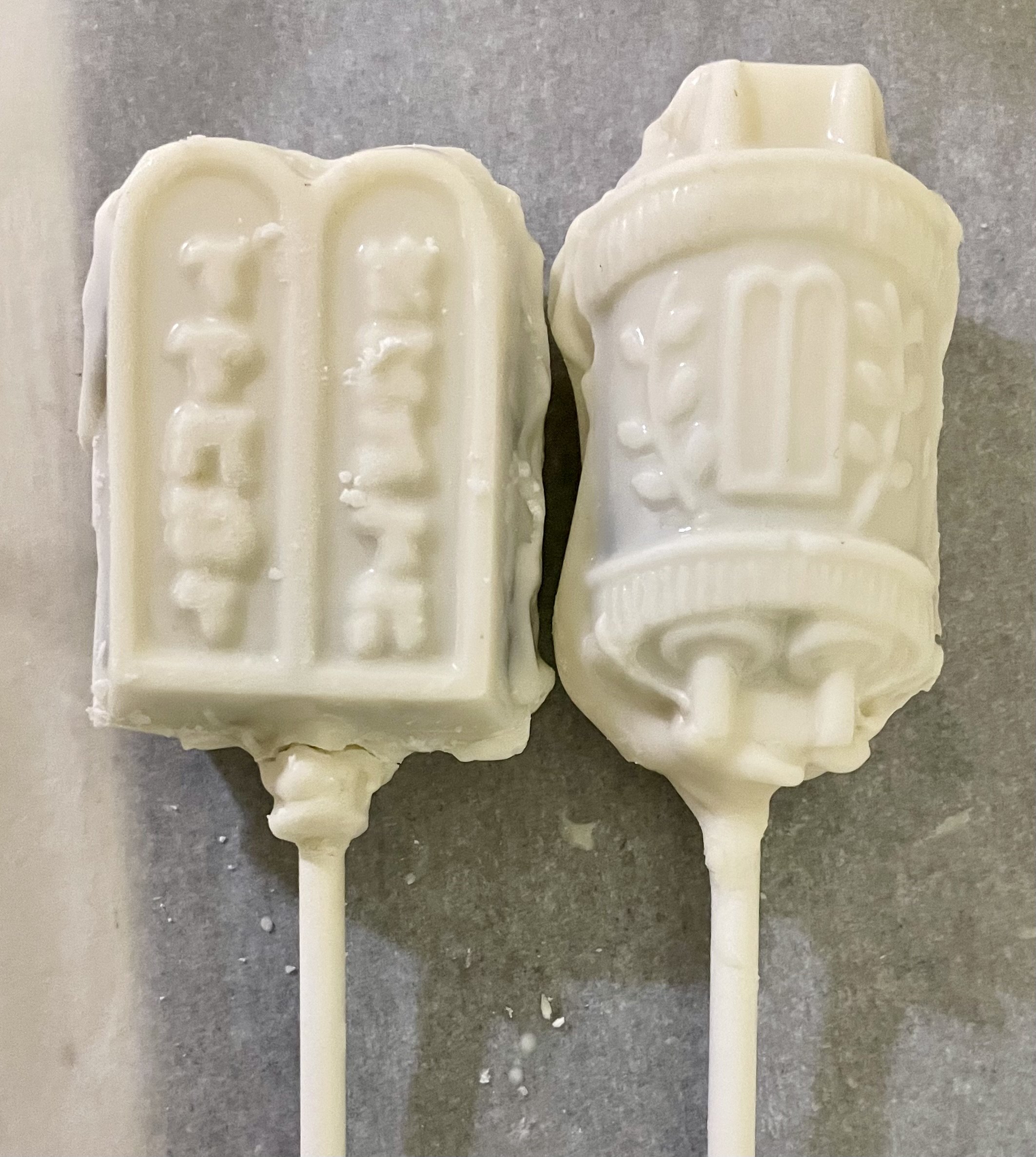 Torah/Luchot Cake Pops