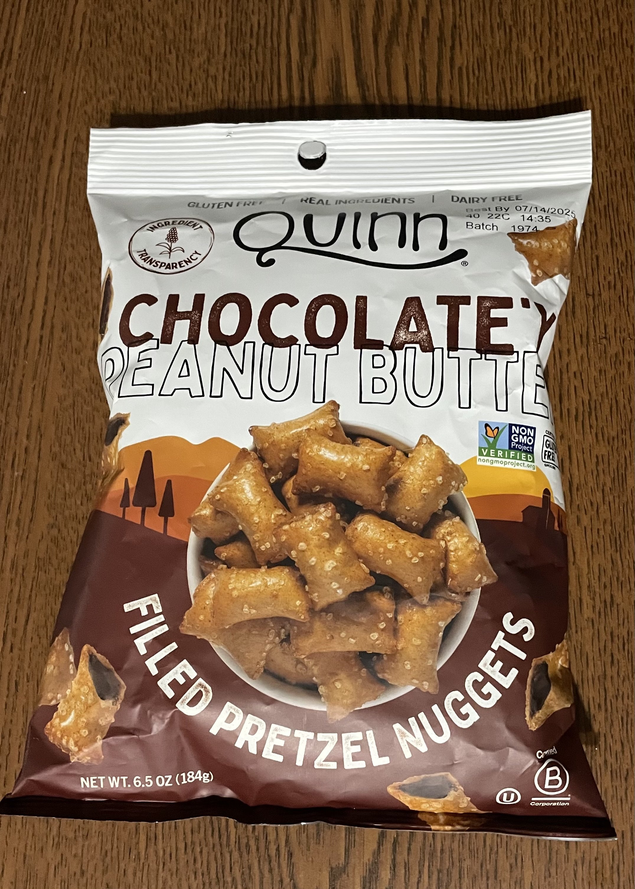 Quinn Chocolate'y Peanut Butter