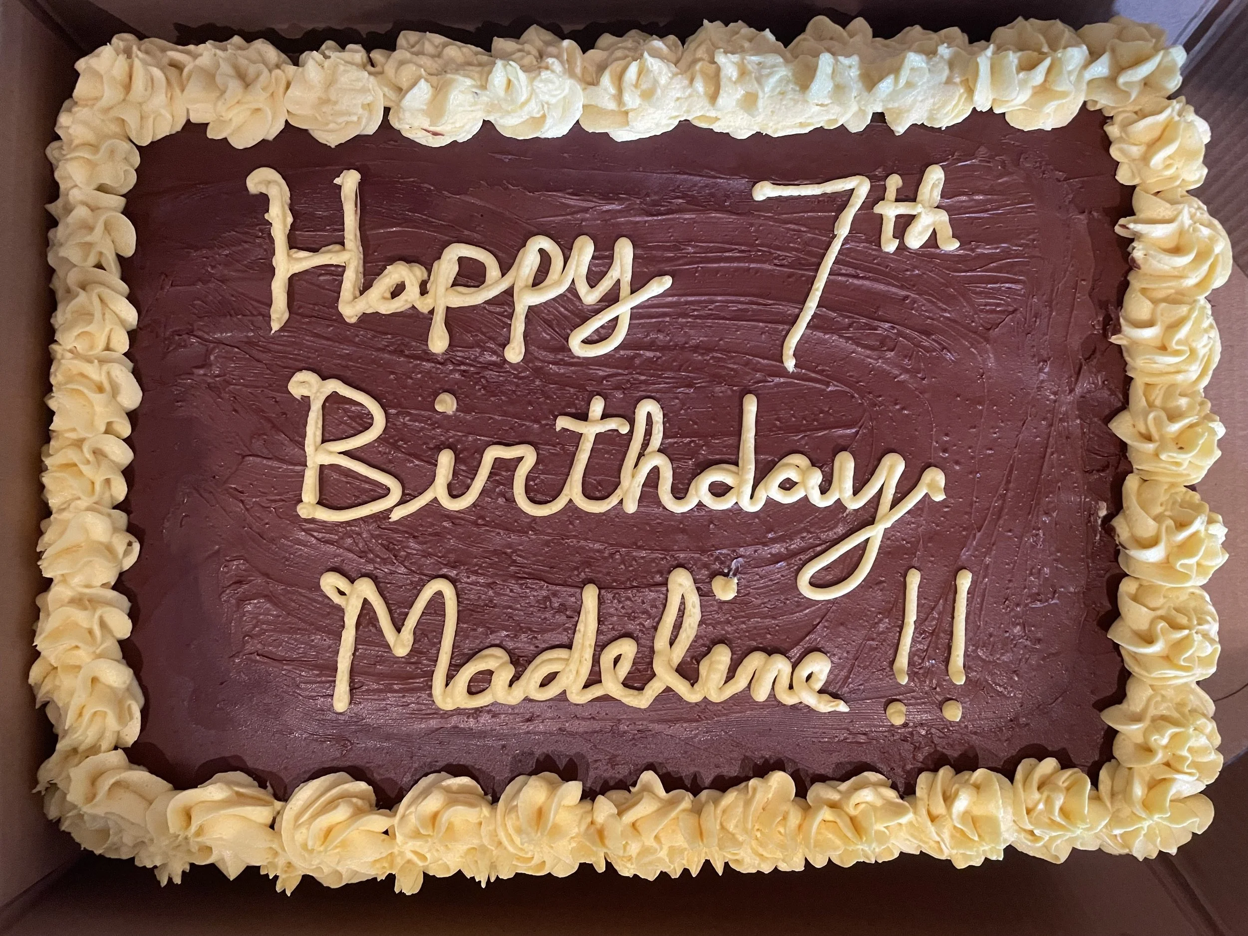 Gluten-Free Birthday (Anniversary etc.) Cake - Single Layer (Non-Gebruchts)