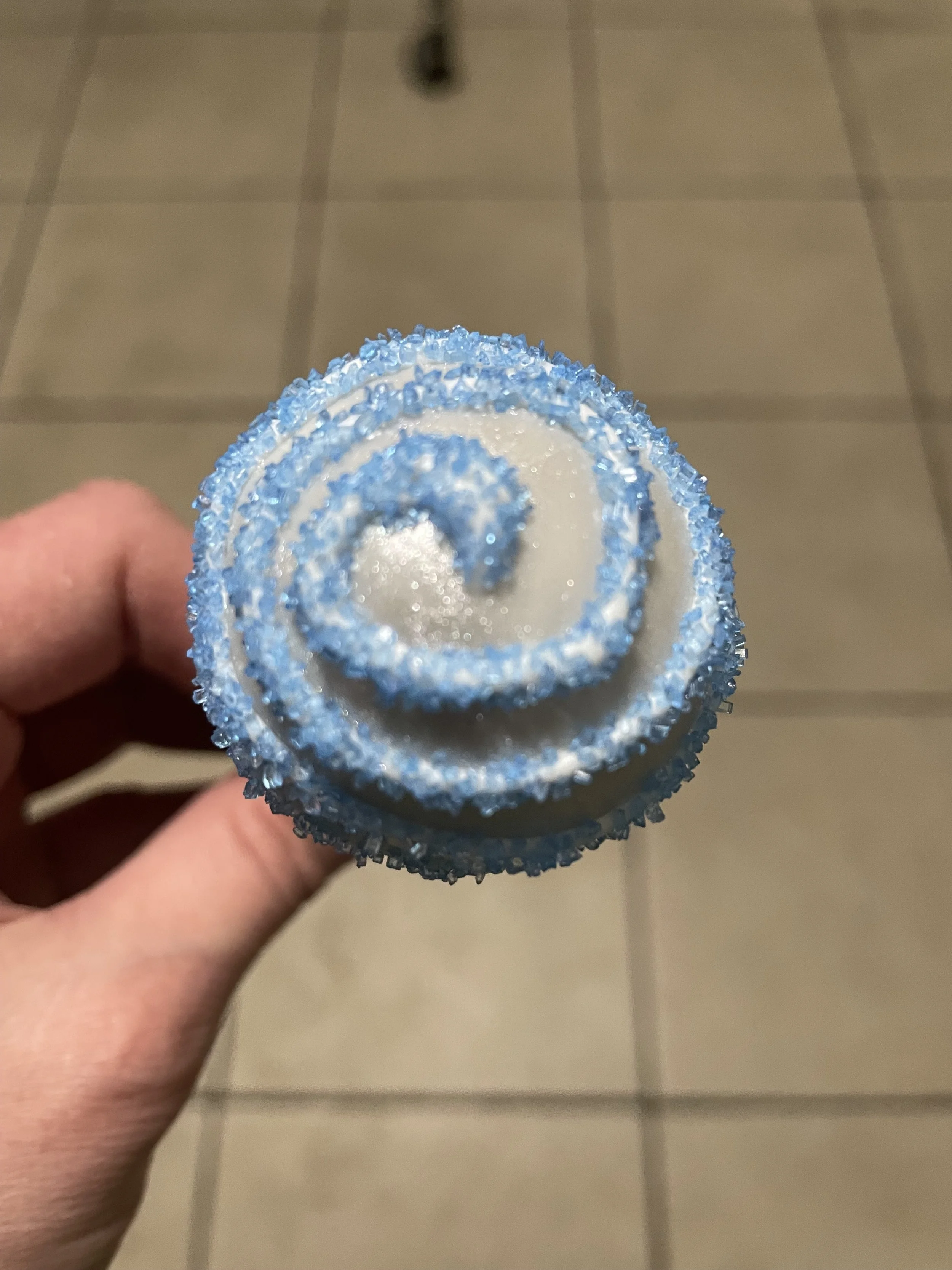 Blue Cake Pops