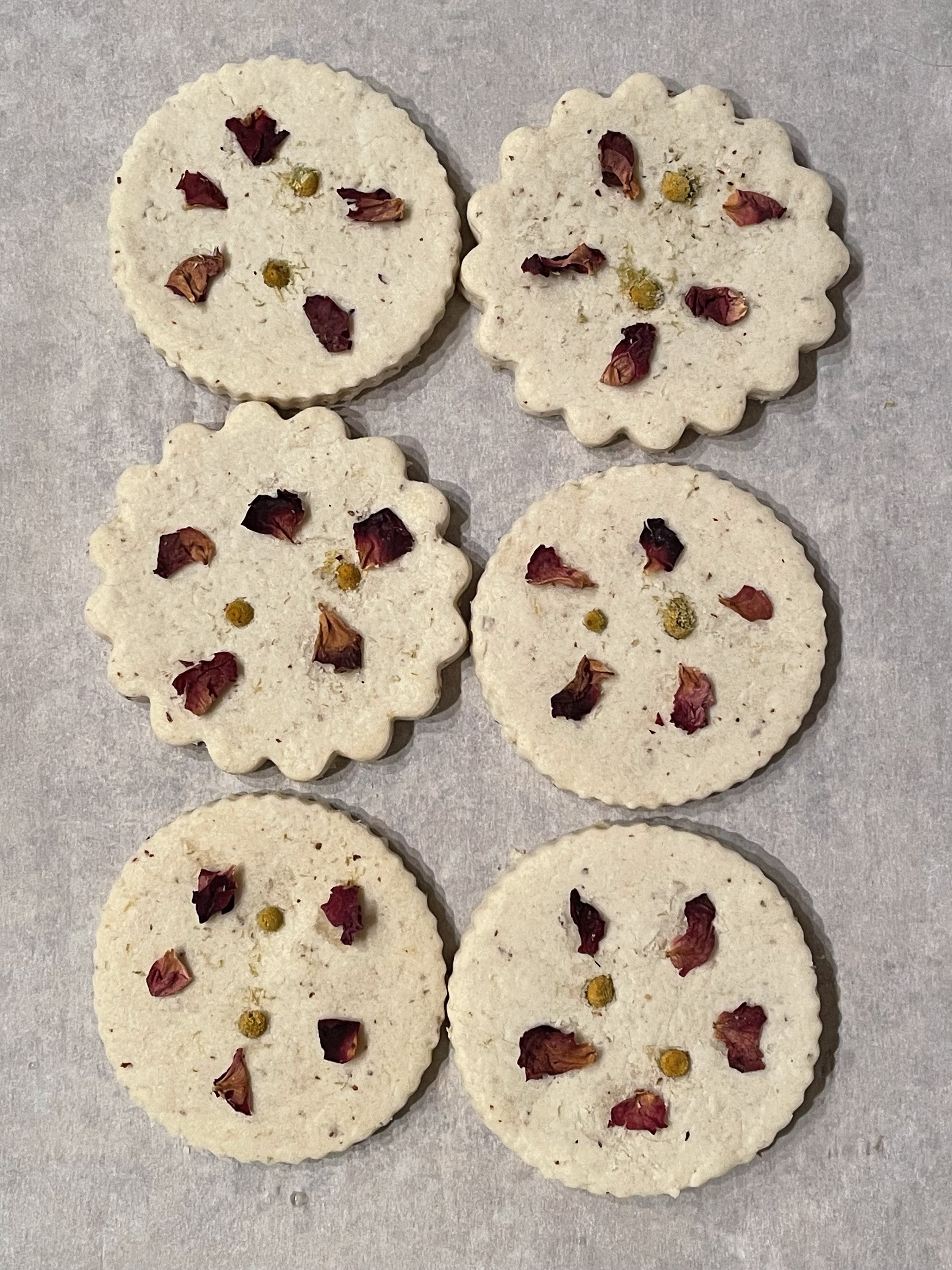 Lemon Almond shortbread