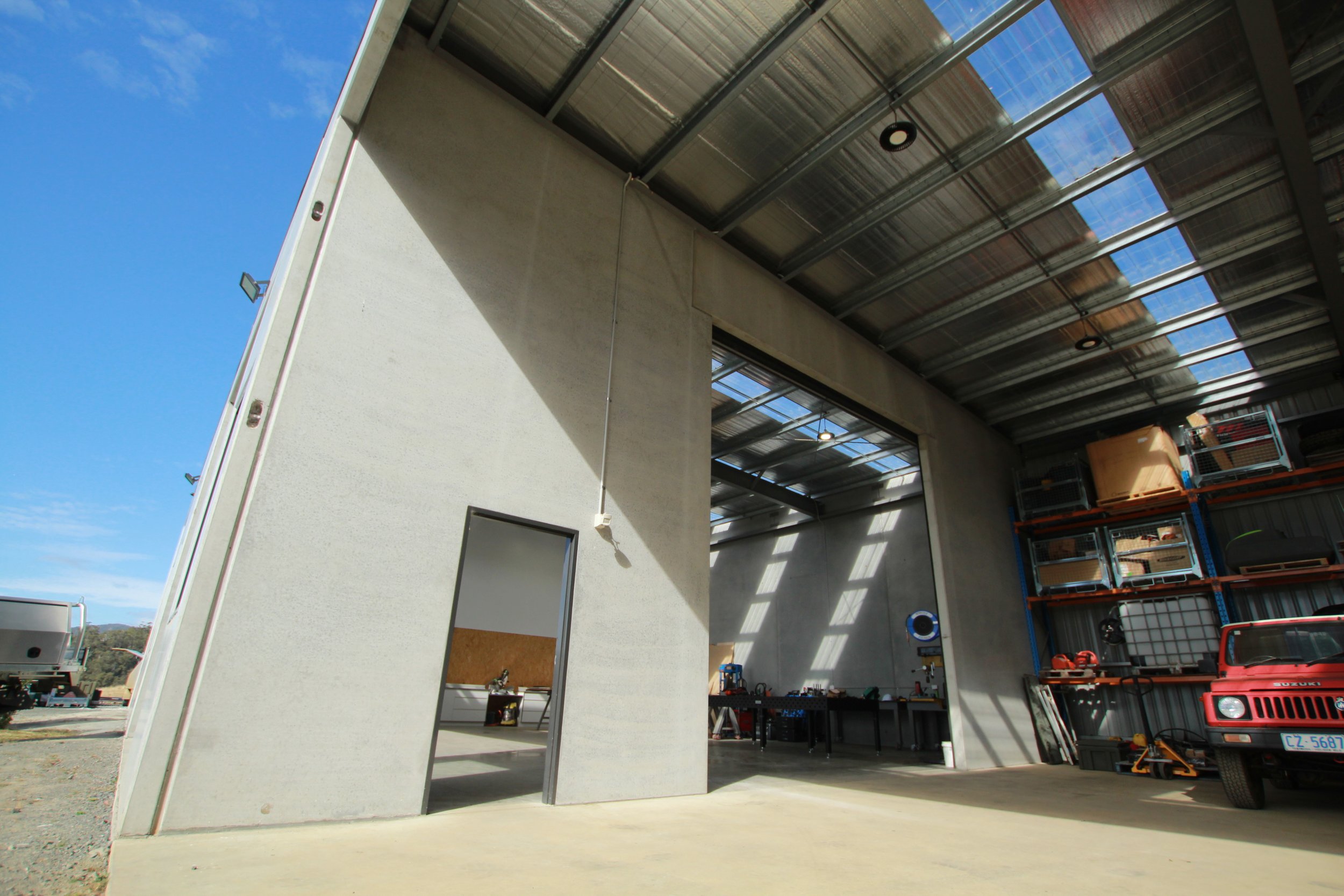 Tilt-up concrete construction Hobart, Tasmania
