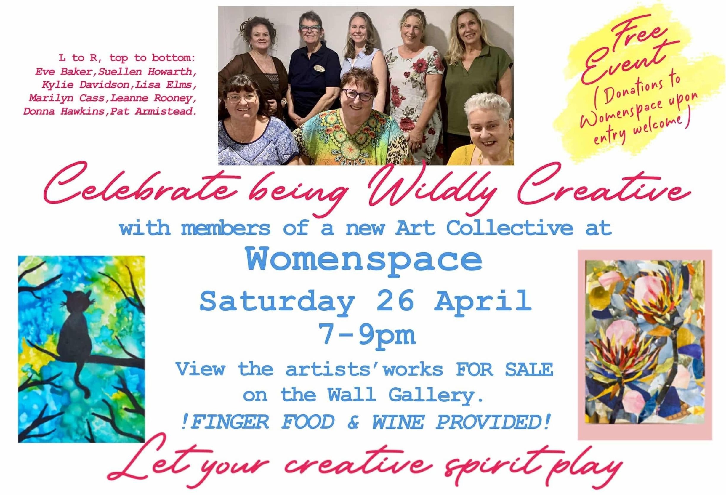Art Collective "Celebrate Being Wildly Creative"
