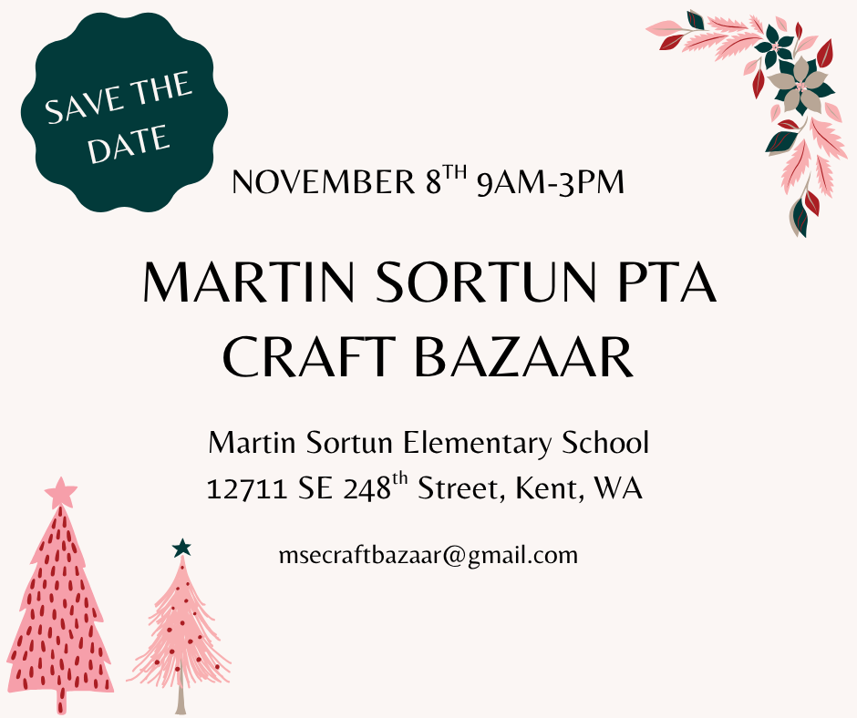 Martin Sortun PTA Craft Bazaar