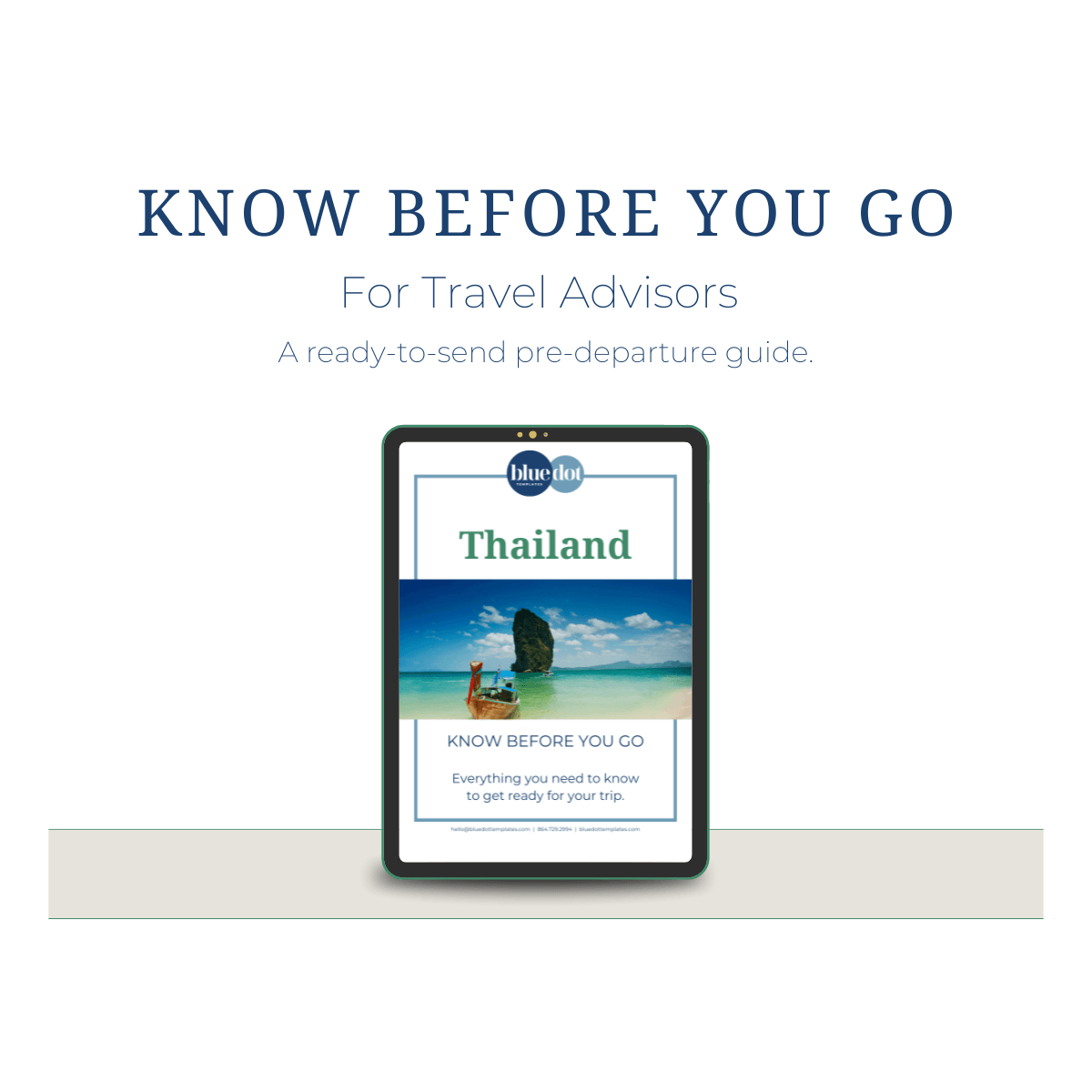 Thailand Know Before You Go Guide