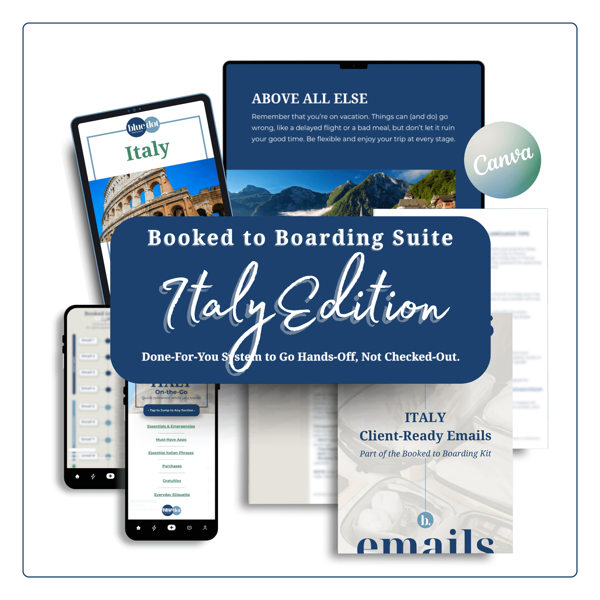 Booked to Boarding™ Suite: Italy Edition