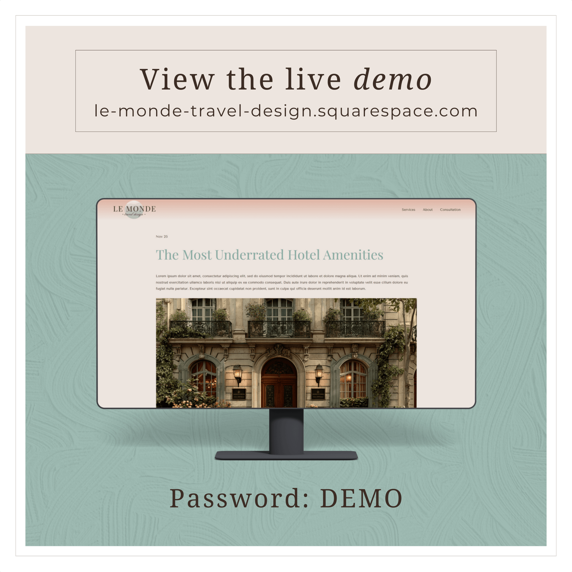 Travel_Agent_Website_Template_Squarespace_View_Demo_Le_Monde.png