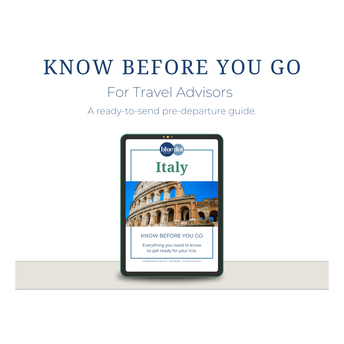 Italy Know Before You Go Guide