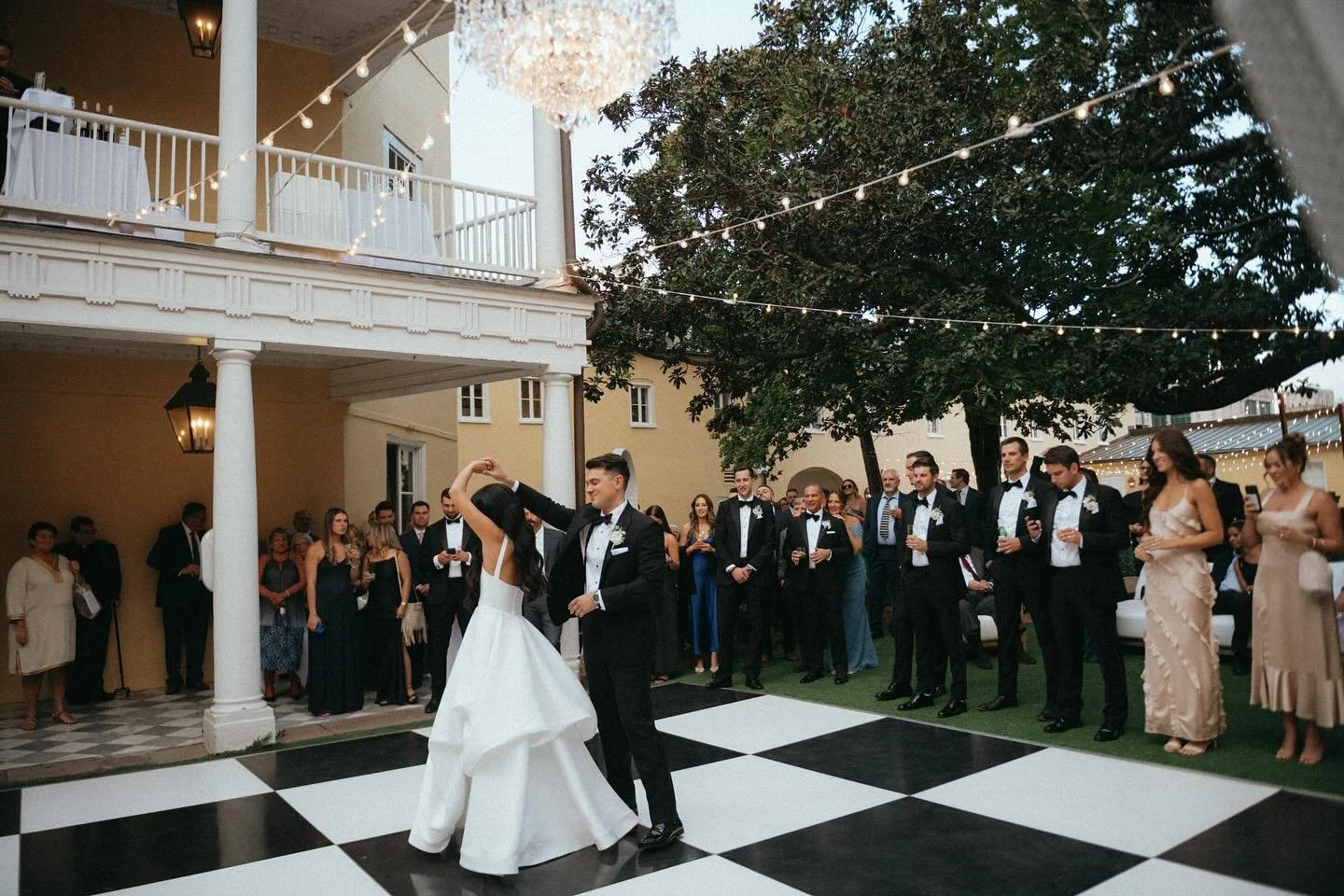 Working with Paula was such a joy. 💛 She would drive all the way from Savannah for her fittings, always with the kindest heart and a smile that could light up the studio. ✨

She and her husband, Christian, recently celebrated their first anniversary