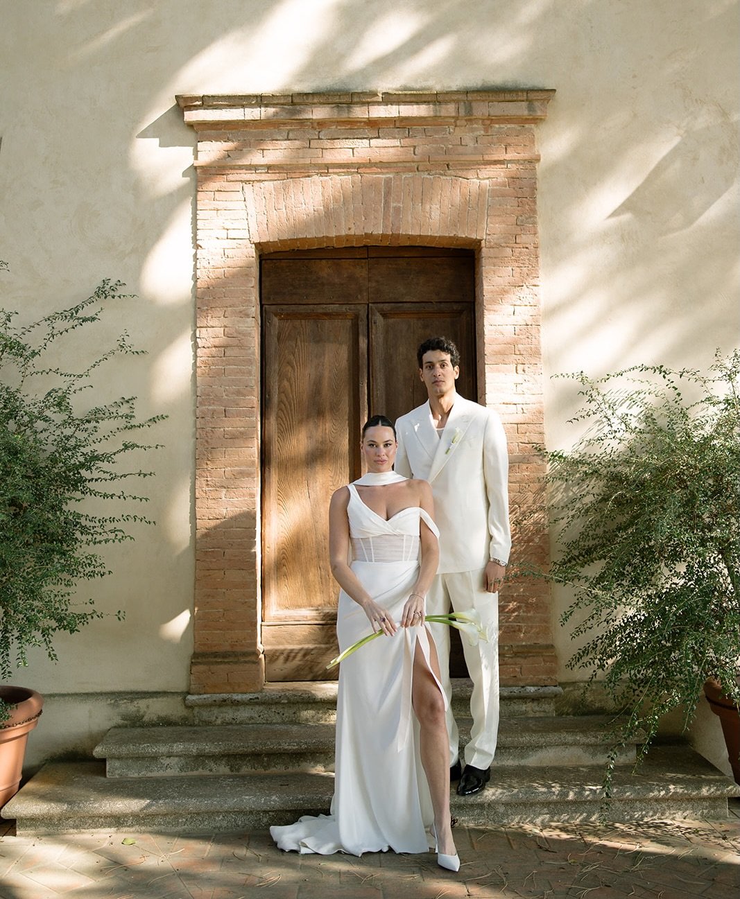 There&rsquo;s something remarkable about seeing a wedding come together through every detail. 

@haleyyrackliffe and Hichem got married last fall in the heart of Tuscany. We had the pleasure of altering both her ceremony and reception dresses. Her we