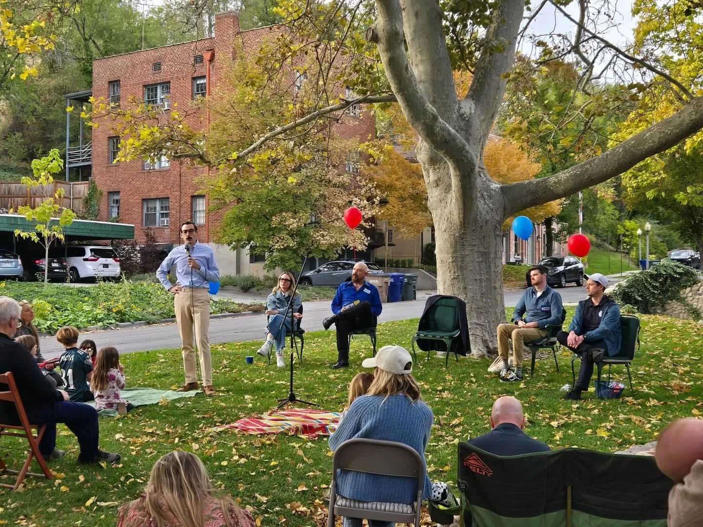 Amazing start to the week! I had two campaign events yesterday. 
First: a candidate forum / potluck hosted by the neighbors in memory grove 
Second: meet and greet at canyon road tower

Don&rsquo;t forget, ballots will hit your mailbox this week!